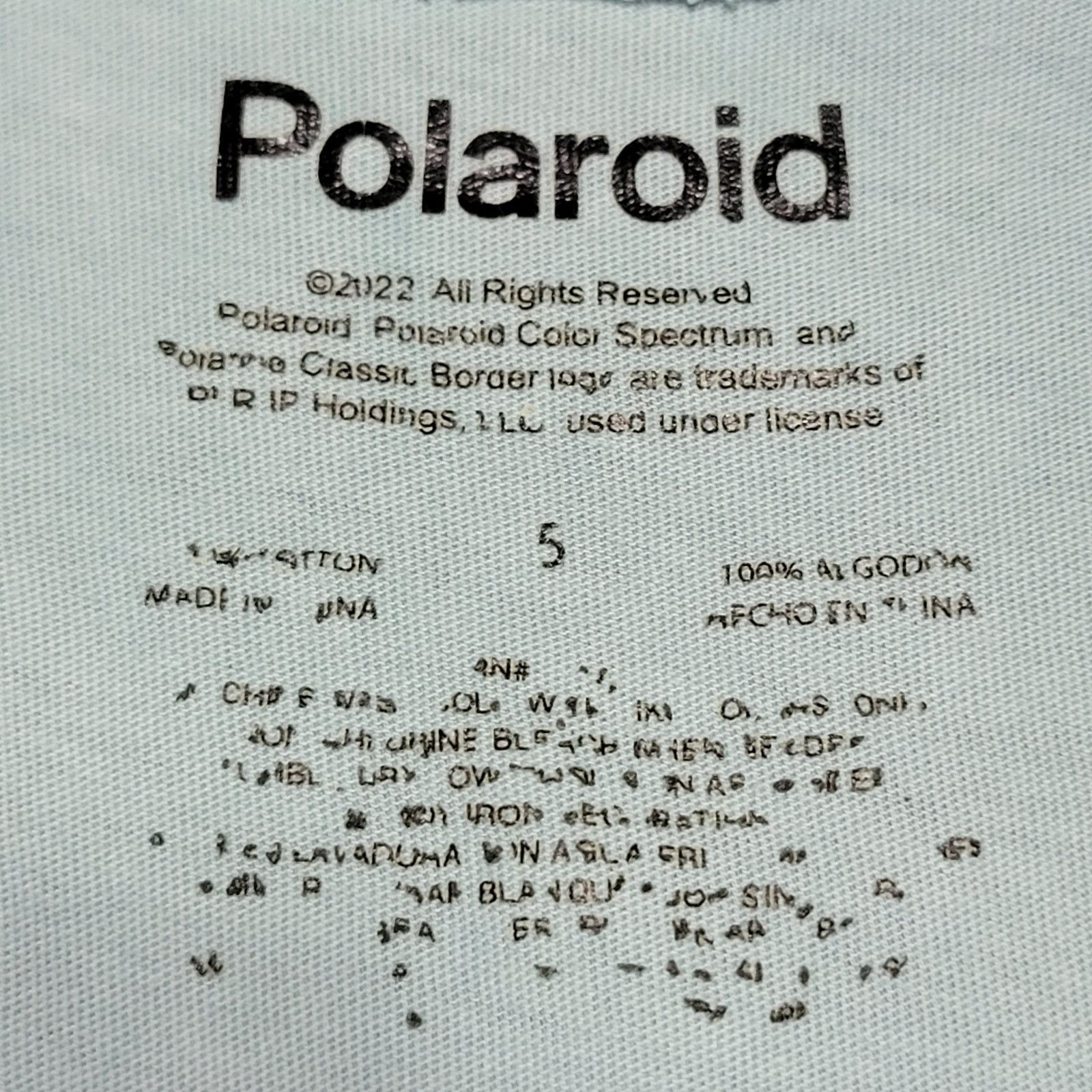 Polaroid Polaroid Tee "Capturing Moments..." - Size 5 (Plus Size) Size 4XL / US 24-26 - 3 Thumbnail
