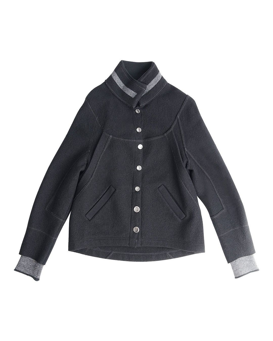 Marithe + Francois Girbaud Marithé + François Girbaud Wool Suit Jacket Size M / US 6-8 / IT 42-44 - 3 Thumbnail