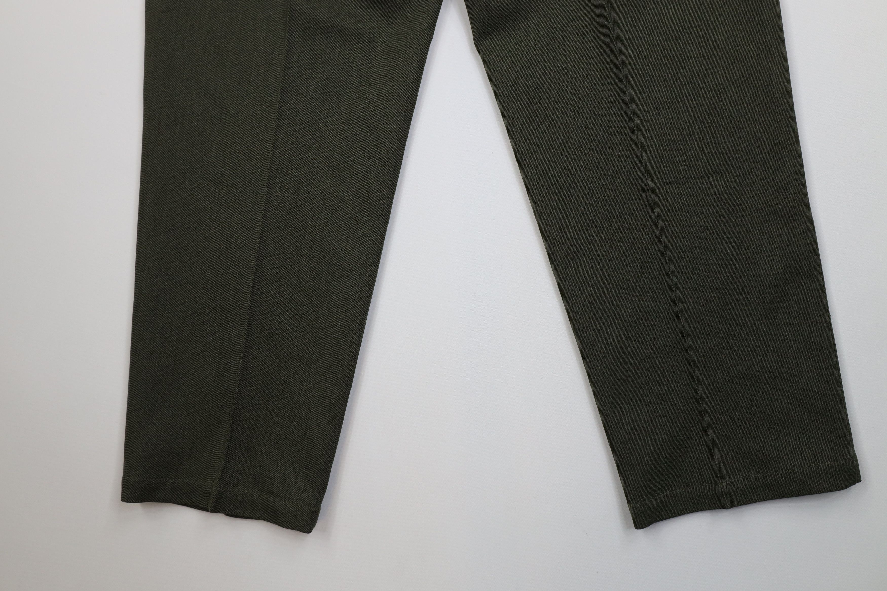 L.L. Bean Vintage 90s LL Bean Corduroy Wide Leg Chino Pants Green Size US 38 / EU 54 - 11 Thumbnail