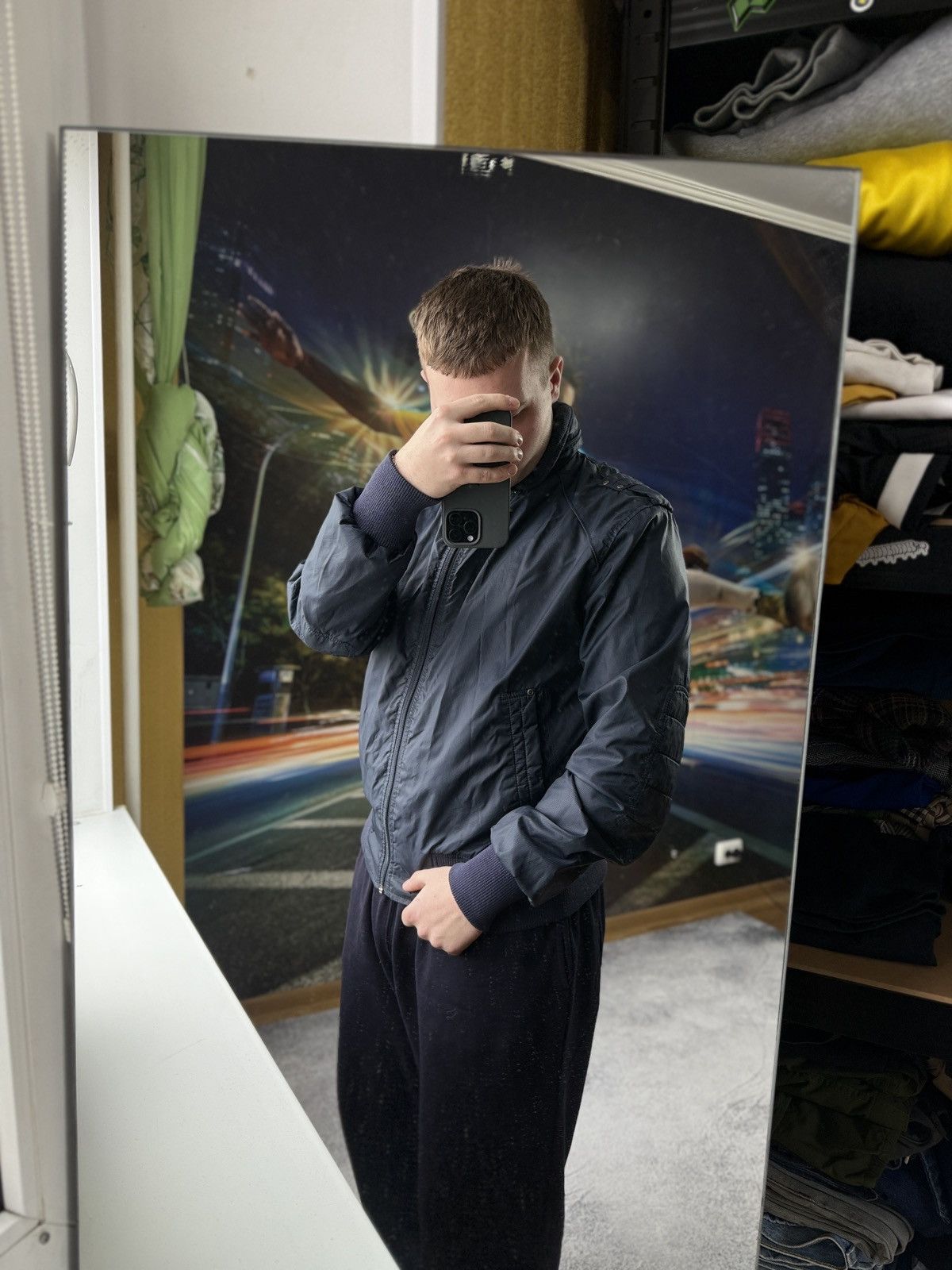 Alpha Industries Alpha Industries Ripstop Flight Jacket Navy Blue Bomber Size US XL / EU 56 / 4 - 19 Thumbnail