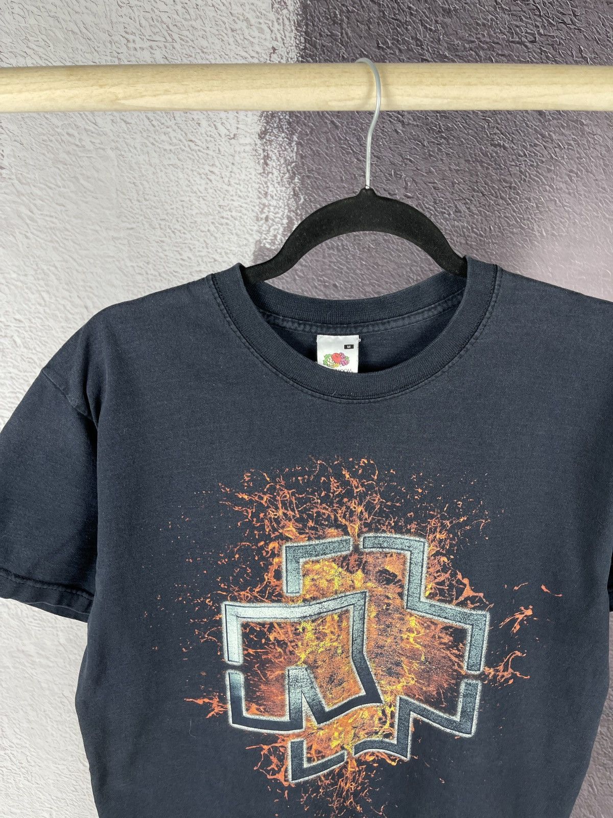 Band Tees FotL vintage y2k Rammstein Hier Kommt Die Sonne band tee Size US M / EU 48-50 / 2 - 4 Thumbnail