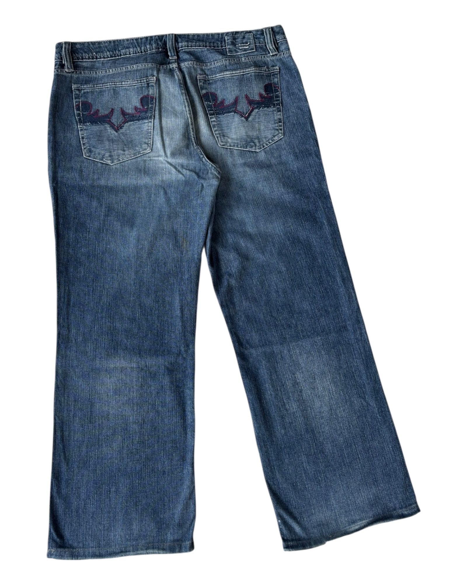 Diesel × If Six Was Nine × Le Grande Bleu (L.G.B.) Diesel Baggy Jeans Distressed Denim Size US 38 / EU 54 - 4 Thumbnail