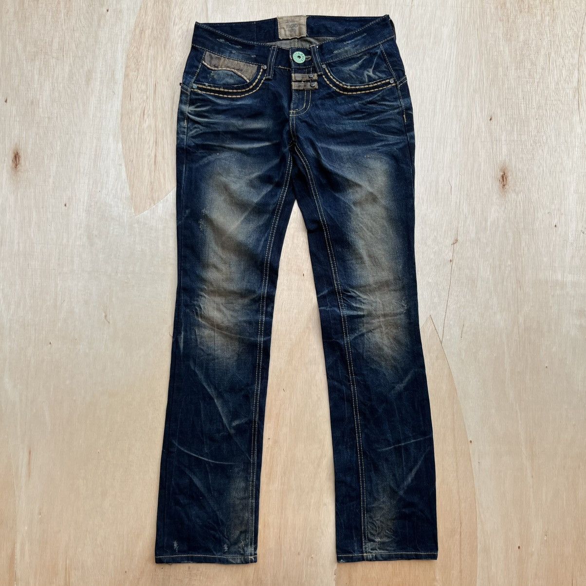 Hysteric Glamour LOLITA JEANS RIGID DISTRESSED WASHED DENIM Size 28" / US 6 / IT 42 - 5 Thumbnail