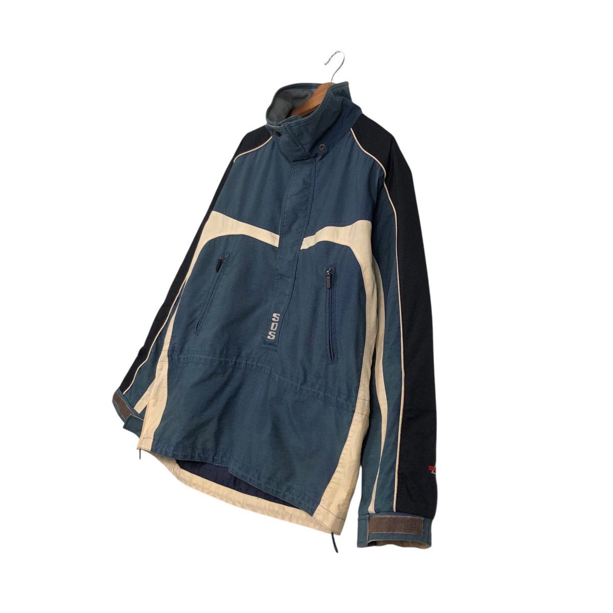 Japanese Brand 📌SOS Sportswear Of Sweden Half Zipper Anorak Jacket Size US M / EU 48-50 / 2 - 3 Thumbnail