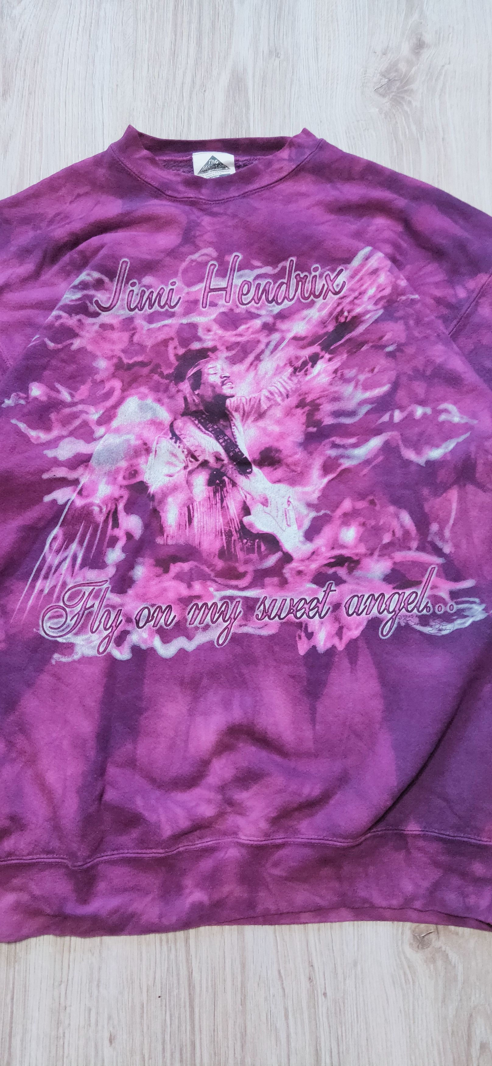 Band Tees × Jimi Hendrix × Vintage 1995 Jimi Hendrix sweatshirt Size US XL / EU 56 / 4 - 2 Thumbnail