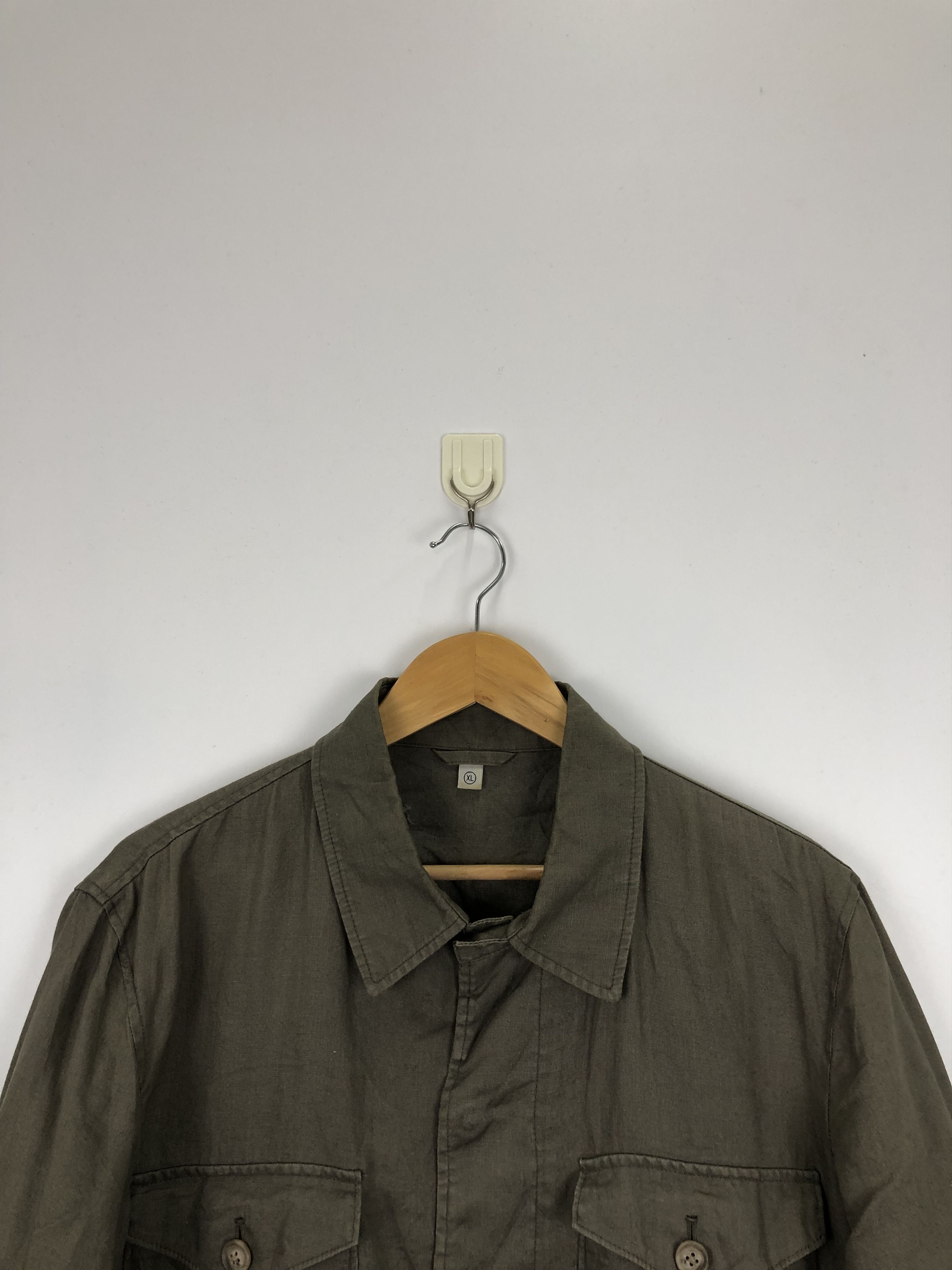 Japanese Brand Japanese Brand Uniqlo Denim Parka Multipocket Jacket J0731 Size US XL / EU 56 / 4 - 2 Thumbnail