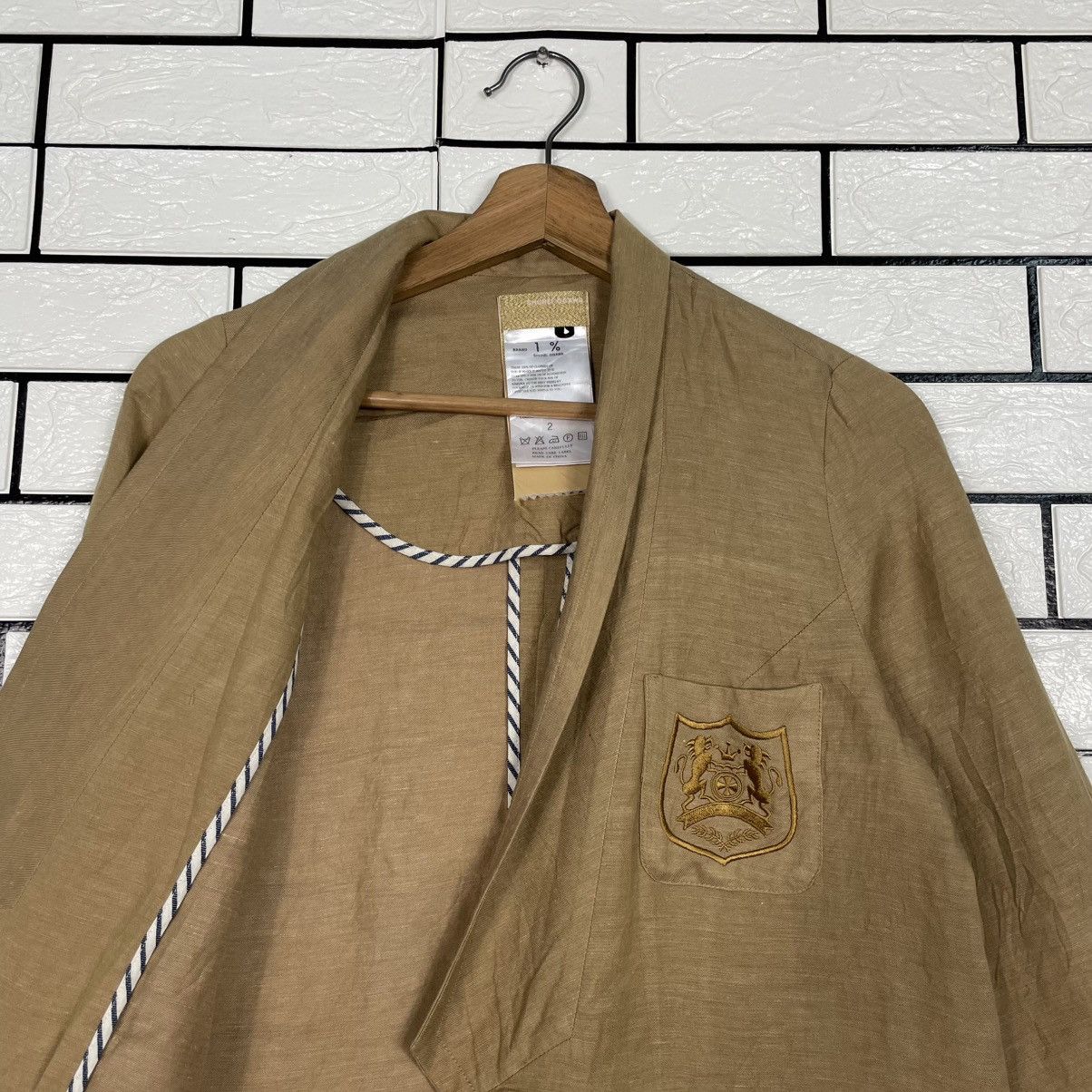 Japanese Brand Japanese Designer Shuhei Ogawa Jacket Size S / US 4 / IT 40 - 10 Thumbnail