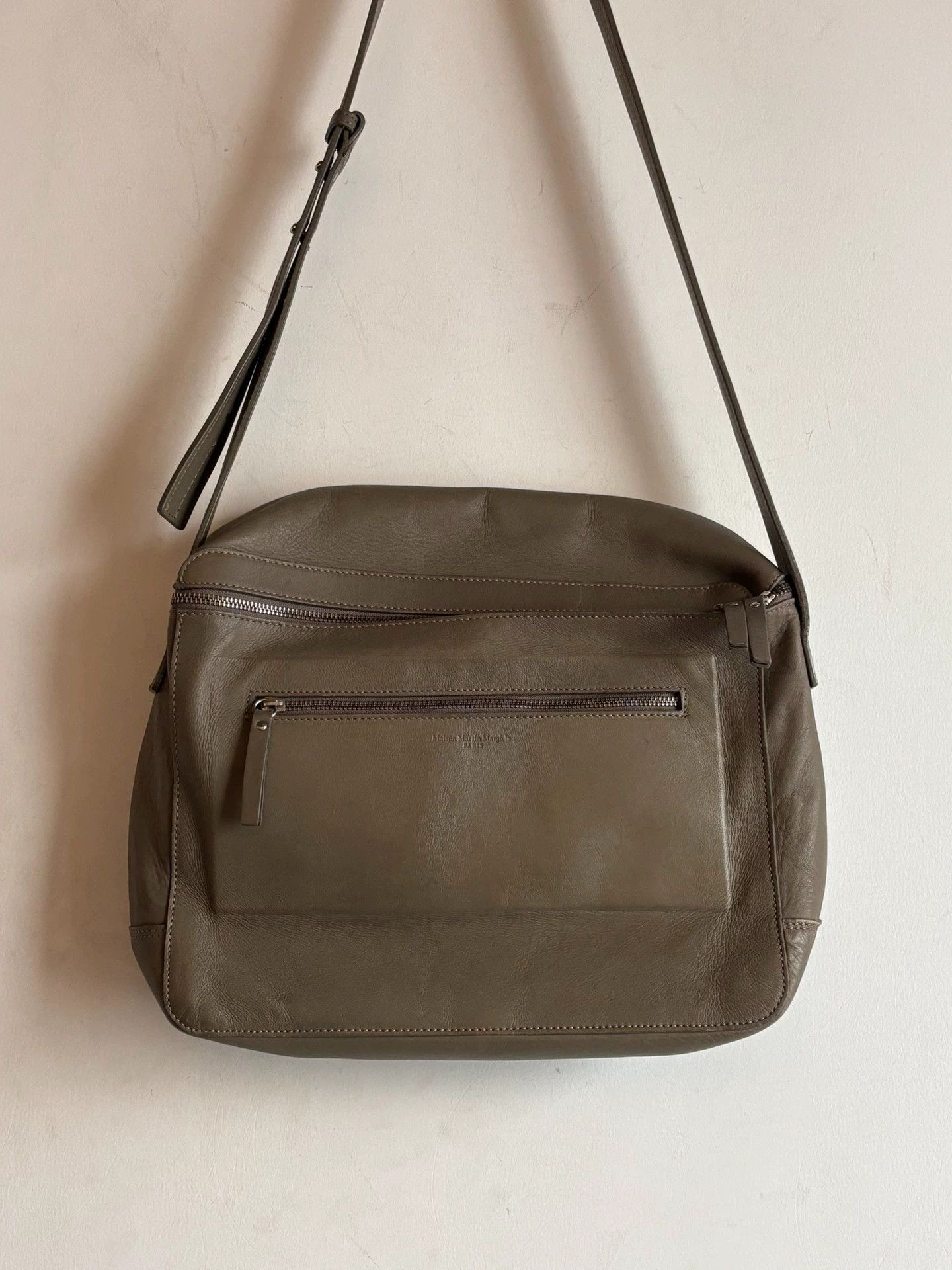 Maison Margiela Maison Margiela SS15 Extended Zip Messenger Bag Brown Size ONE SIZE - 5 Thumbnail
