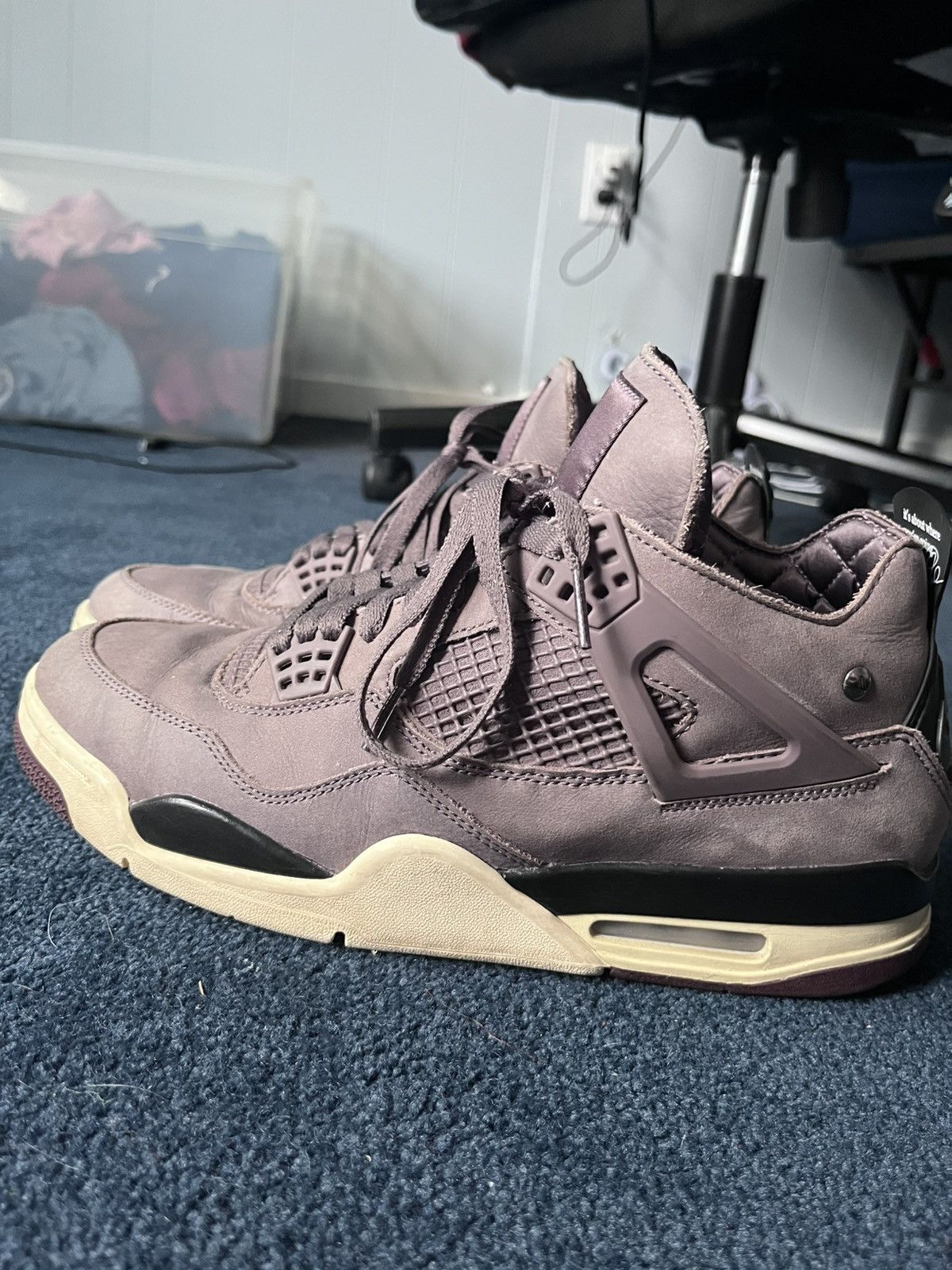 A Ma Maniere × Jordan Brand A ma manier jordan 4s Size US 10.5 / EU 43-44 - 6 Thumbnail