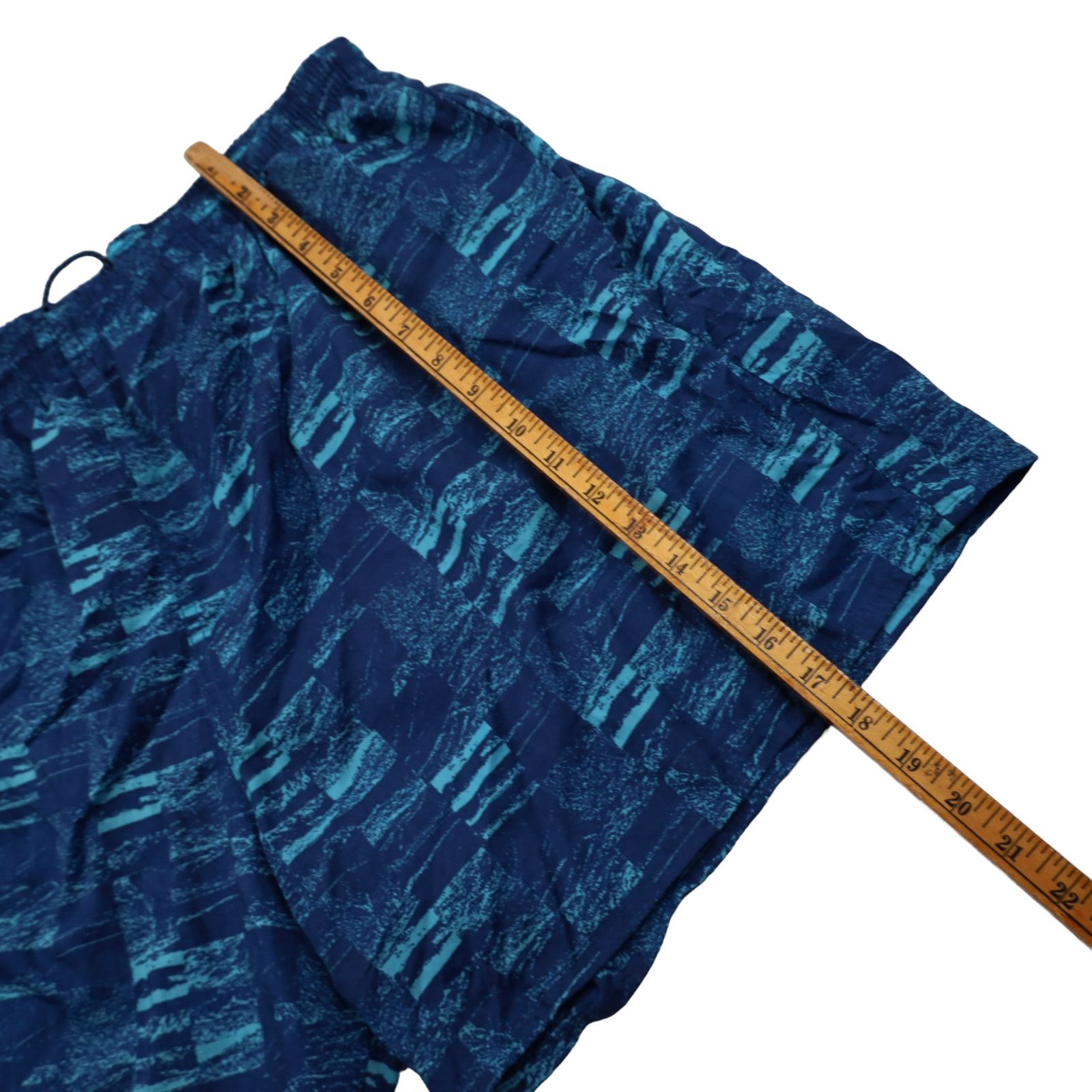 Nike × Vintage Vintage 90s Nike Crazy Abstract Print Swim Trunks Size US 36 / EU 52 - 8 Thumbnail