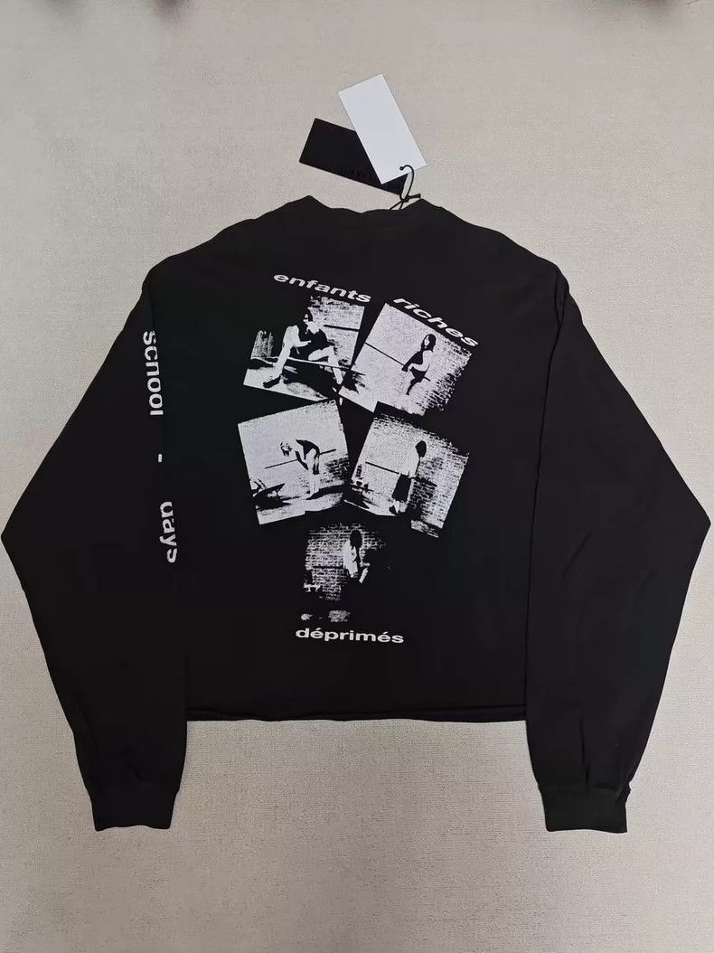Enfants Riches Deprimes Enfants Riches Deprimes An old long-sleeved hoodie made of Size US XL / EU 56 / 4 - 3 Thumbnail