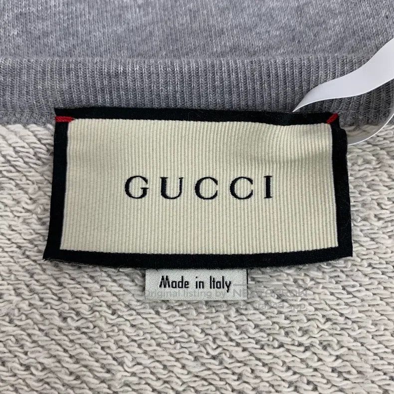 Gucci Gucci Grey deer embroidered cotton round-neck long-sleeved Size US XL / EU 56 / 4 - 6 Thumbnail
