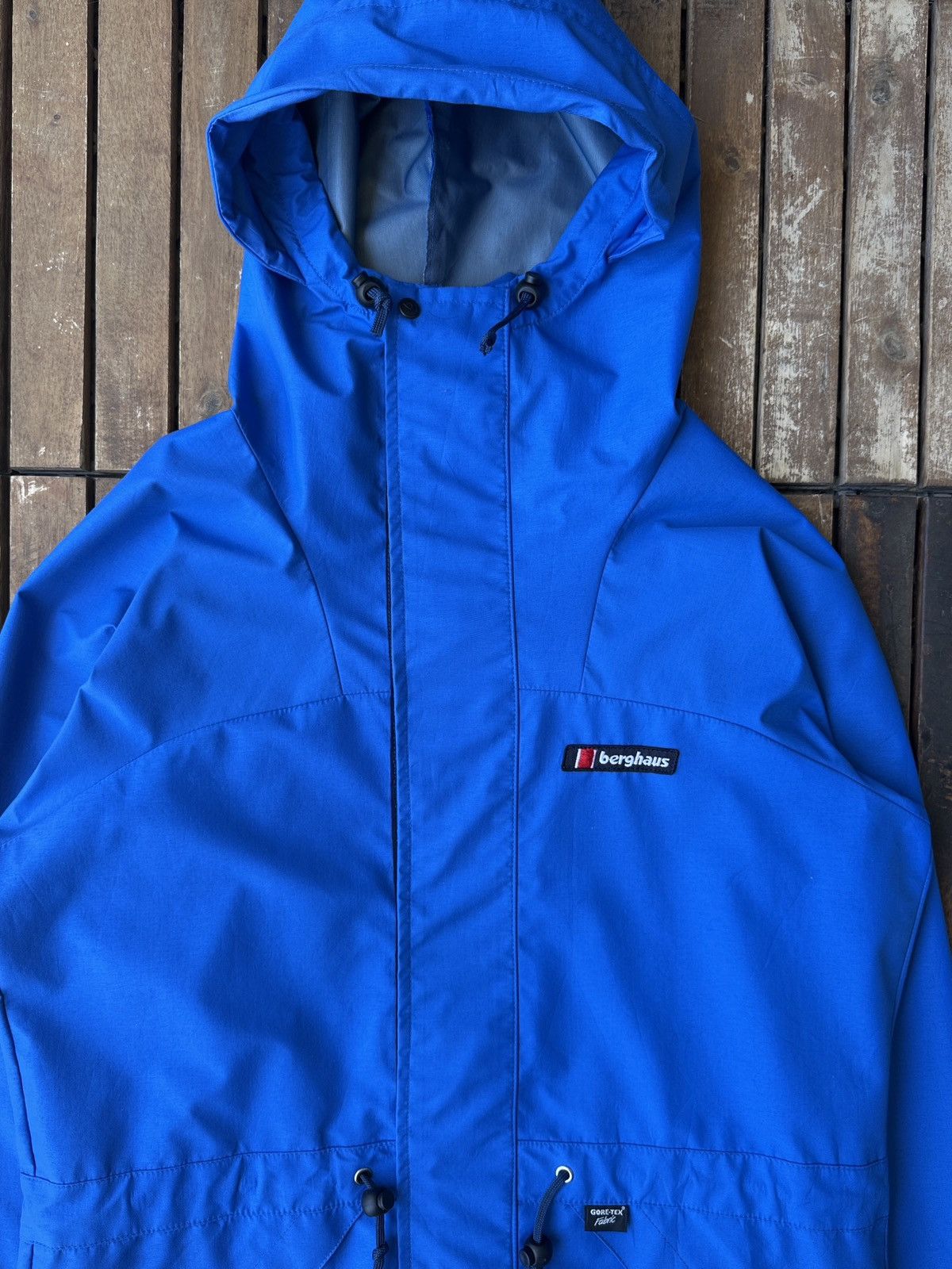 Berghaus Berghaus Vintage Gore-Tex Shell Jacket Blue Size US M / EU 48-50 / 2 - 2 Thumbnail