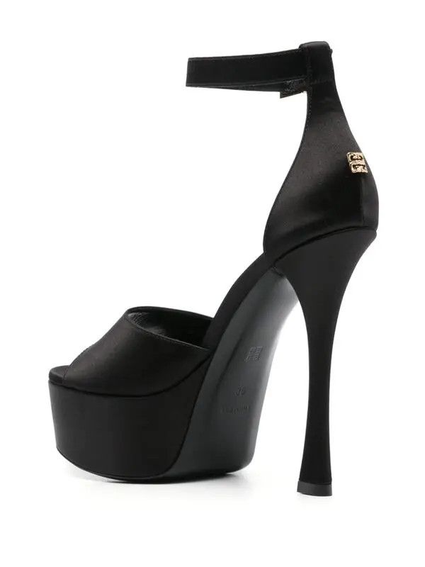 Givenchy o1w1db10126 Sandals in Black Size US 10 / IT 40 - 3 Thumbnail