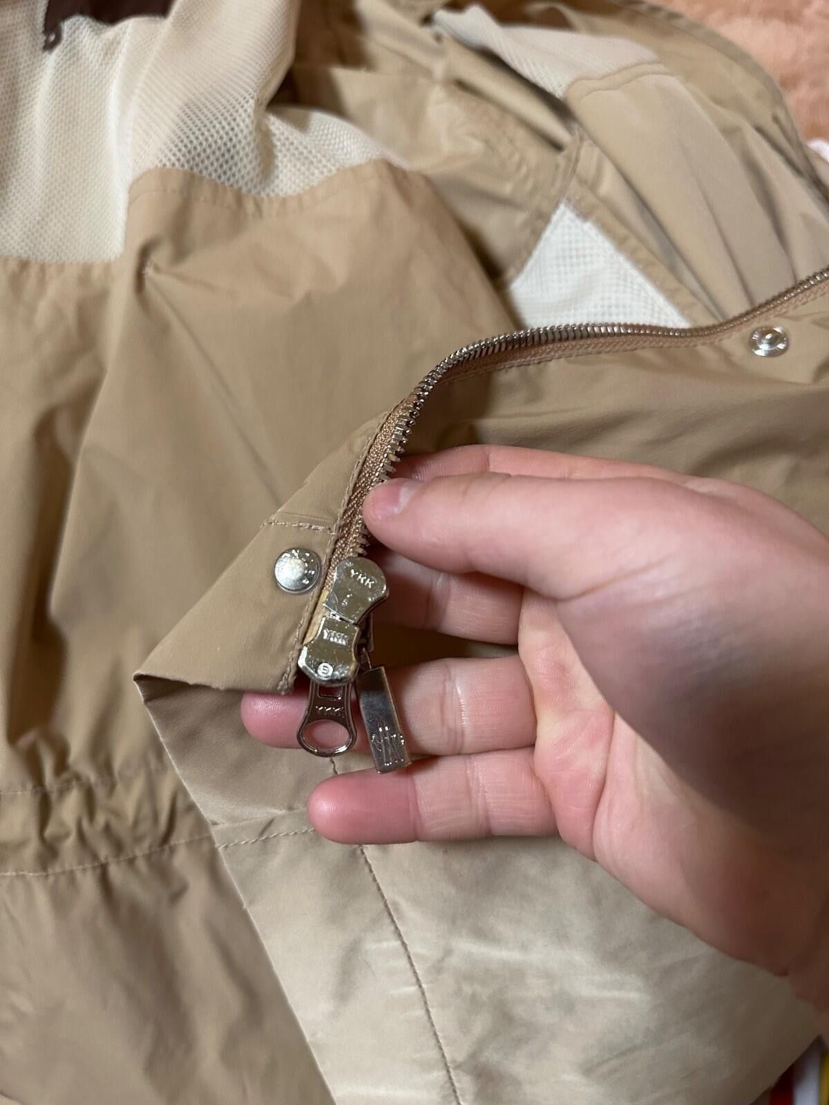Moncler Vintage Moncler Saulon Poplin Parka Beige Sz 4 Size S / US 4 / IT 40 - 10 Thumbnail