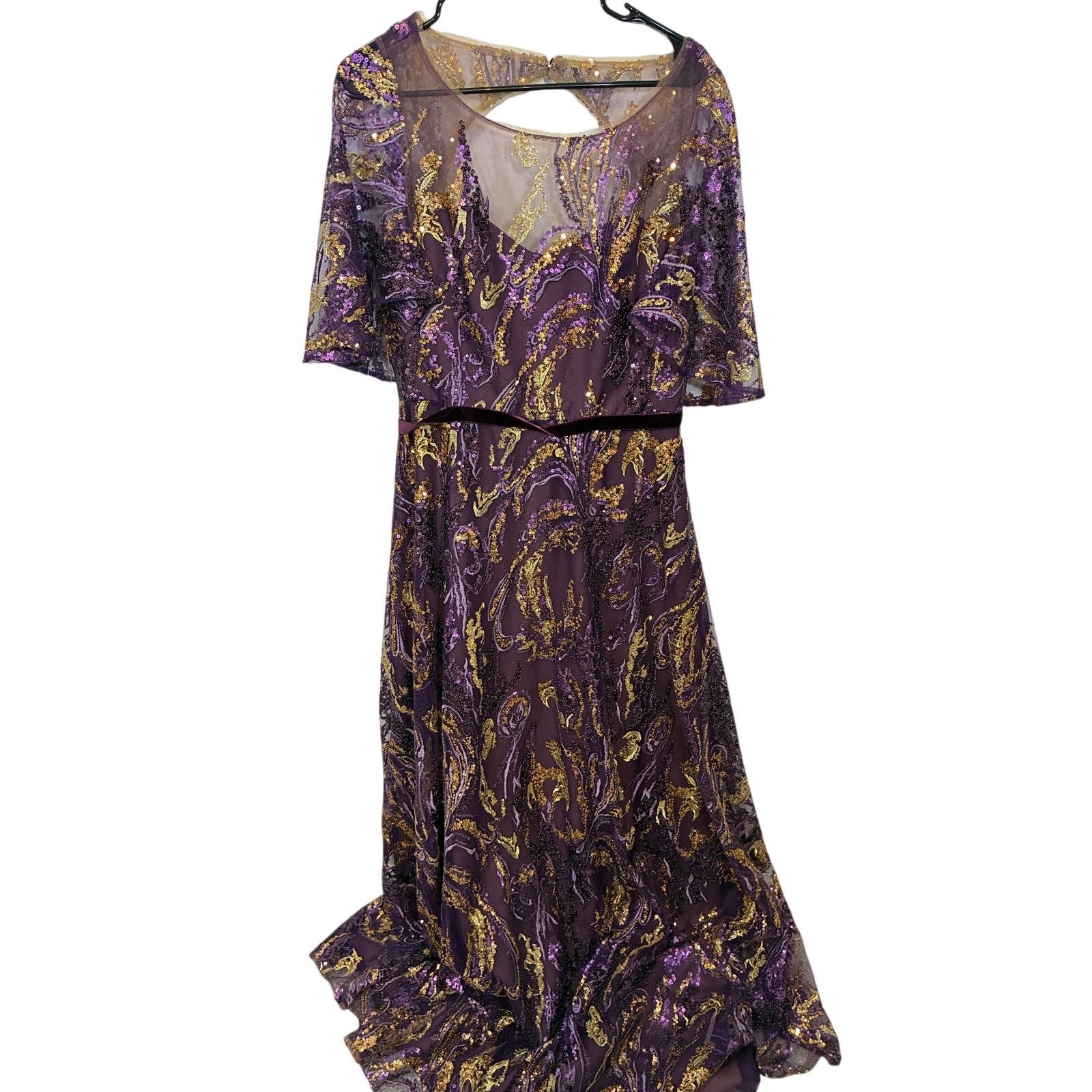 Marchesa NWT Marchesa Notte 12 Embellished Tulle Evening Gown 12 Size XL / US 12-14 / IT 48-50 - 2 Thumbnail