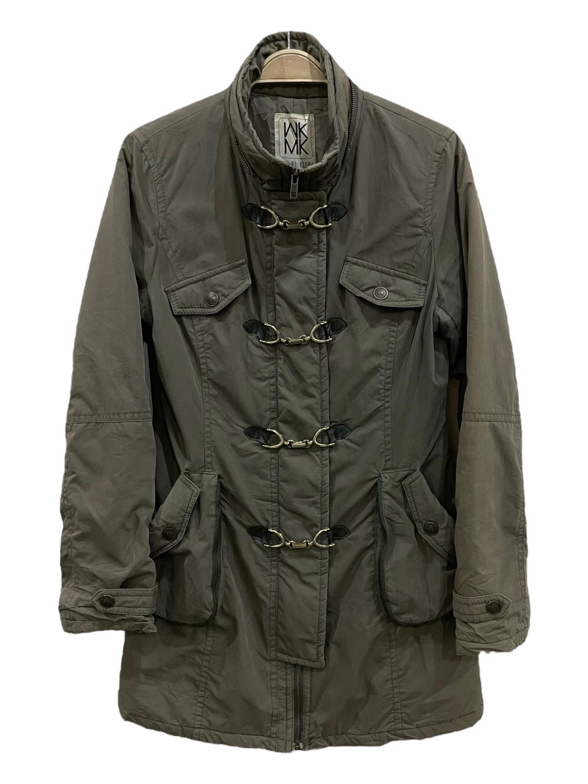 Calvin Klein × Michel Klein Michel Klein Buckle Multipockets Parka Jacket Size US XXS / EU 40 - 1 Thumbnail