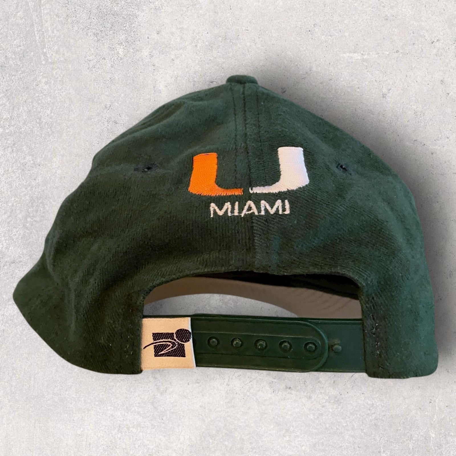 Sports Specialties Vintage Miami Hurricanes Sports Specialties Snapback Hat Cap Size ONE SIZE - 2 Thumbnail