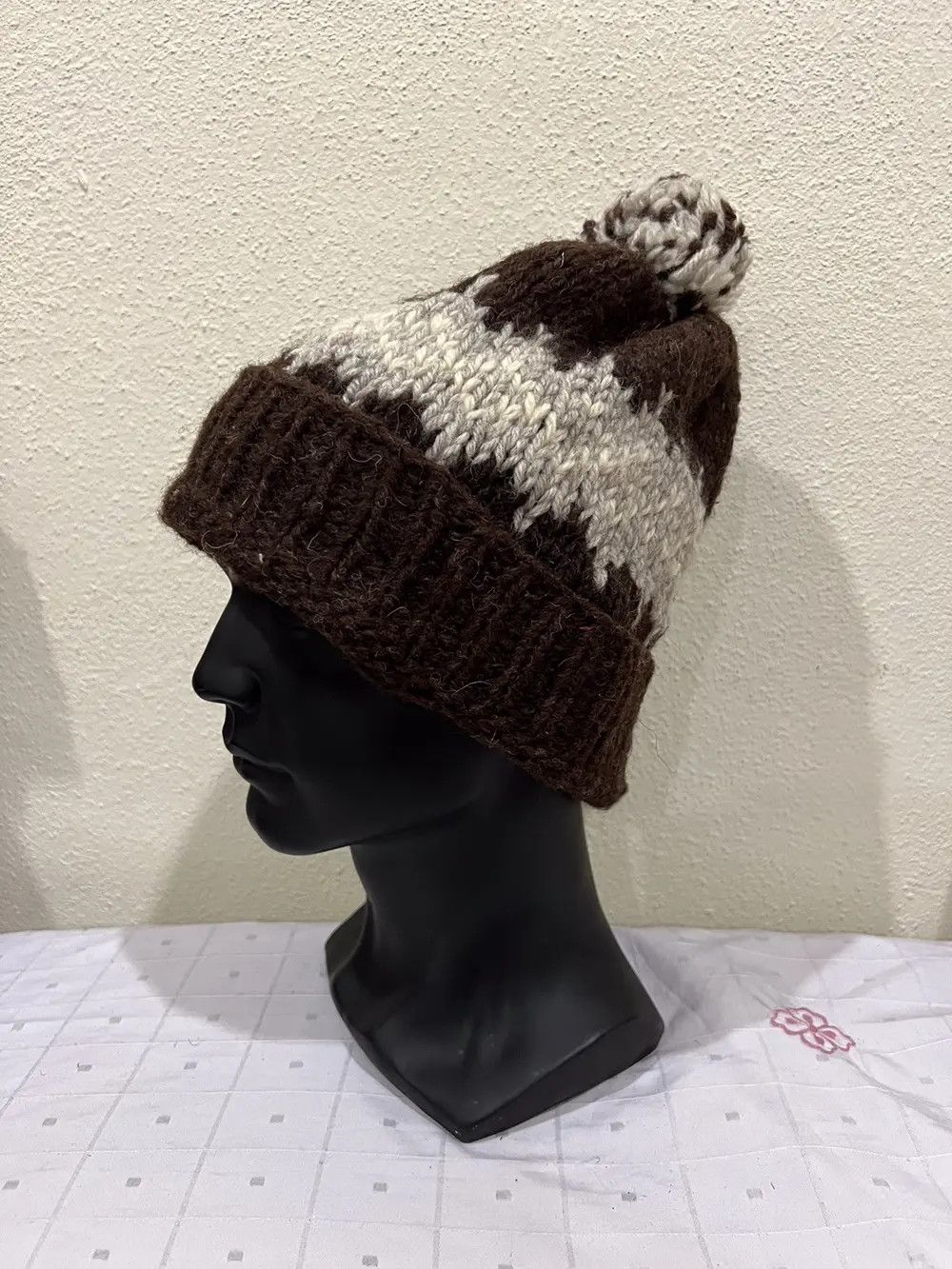Japanese Brand × Kapital × Vintage Janette Murray Knit Beanie Hat Size ONE SIZE - 3 Thumbnail