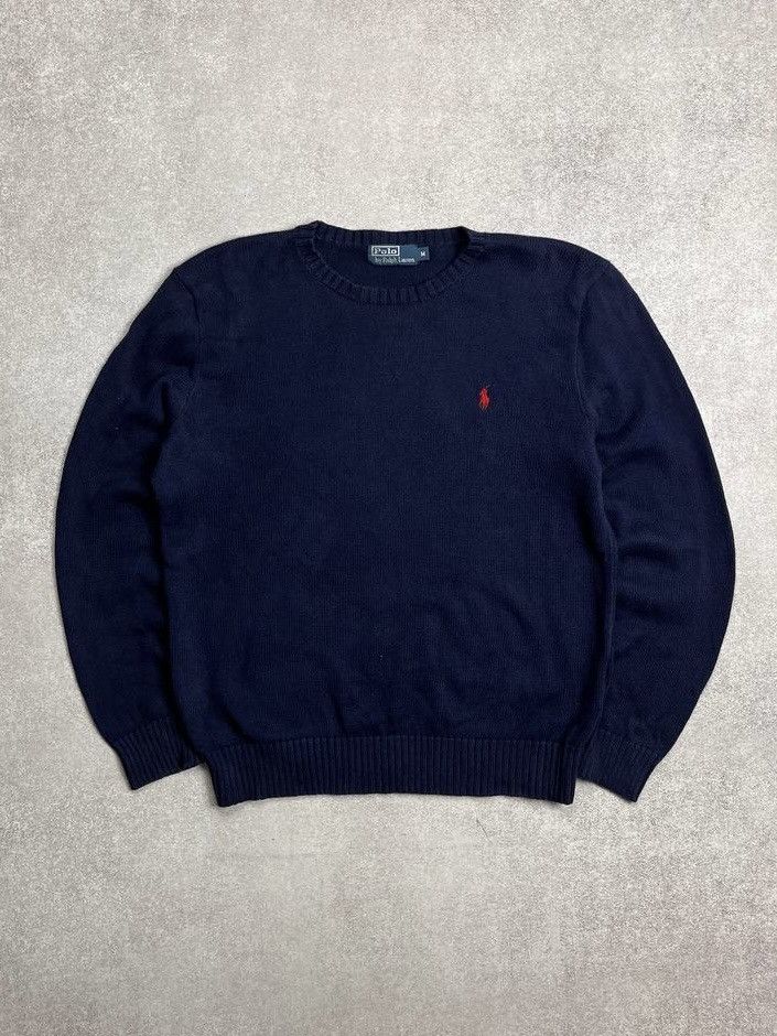 Polo Ralph Lauren × Vintage Vintage Polo Ralph Lauren Heavy Knit Sweater M Size US M / EU 48-50 / 2 - 1 Thumbnail