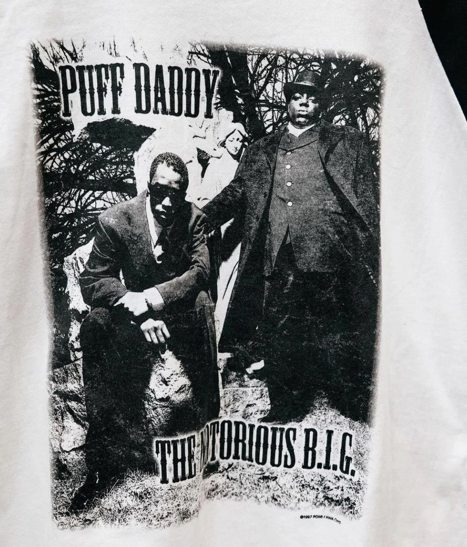 Vintage ‘97 Puff & Biggie Raglan Size US XL / EU 56 / 4 - 2 Thumbnail