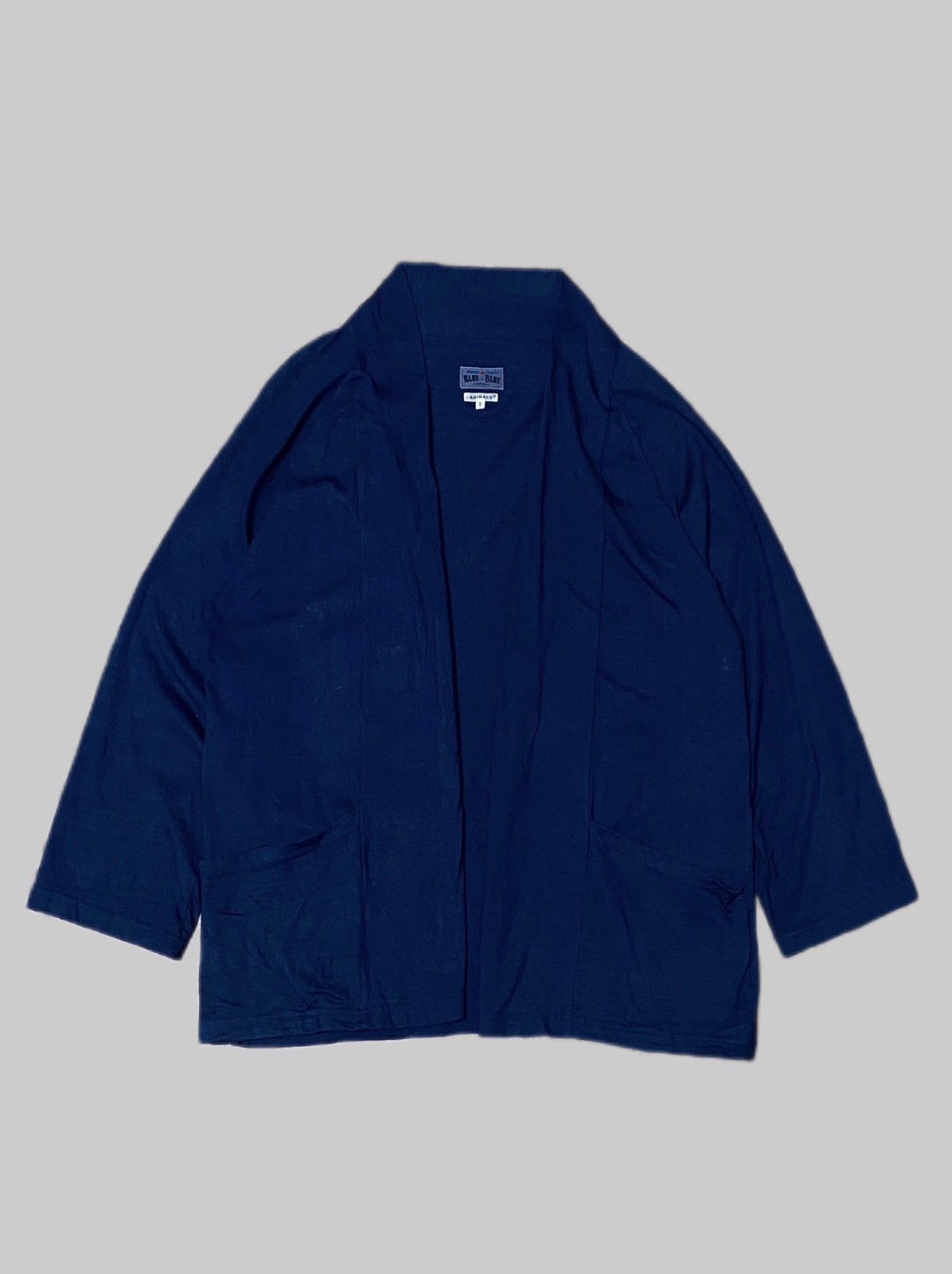 Blue Blue Japan × Indigo Vintage Blue Blue Japan Indigo Buttonless Cardigans Size US L / EU 52-54 / 3 - 8 Thumbnail