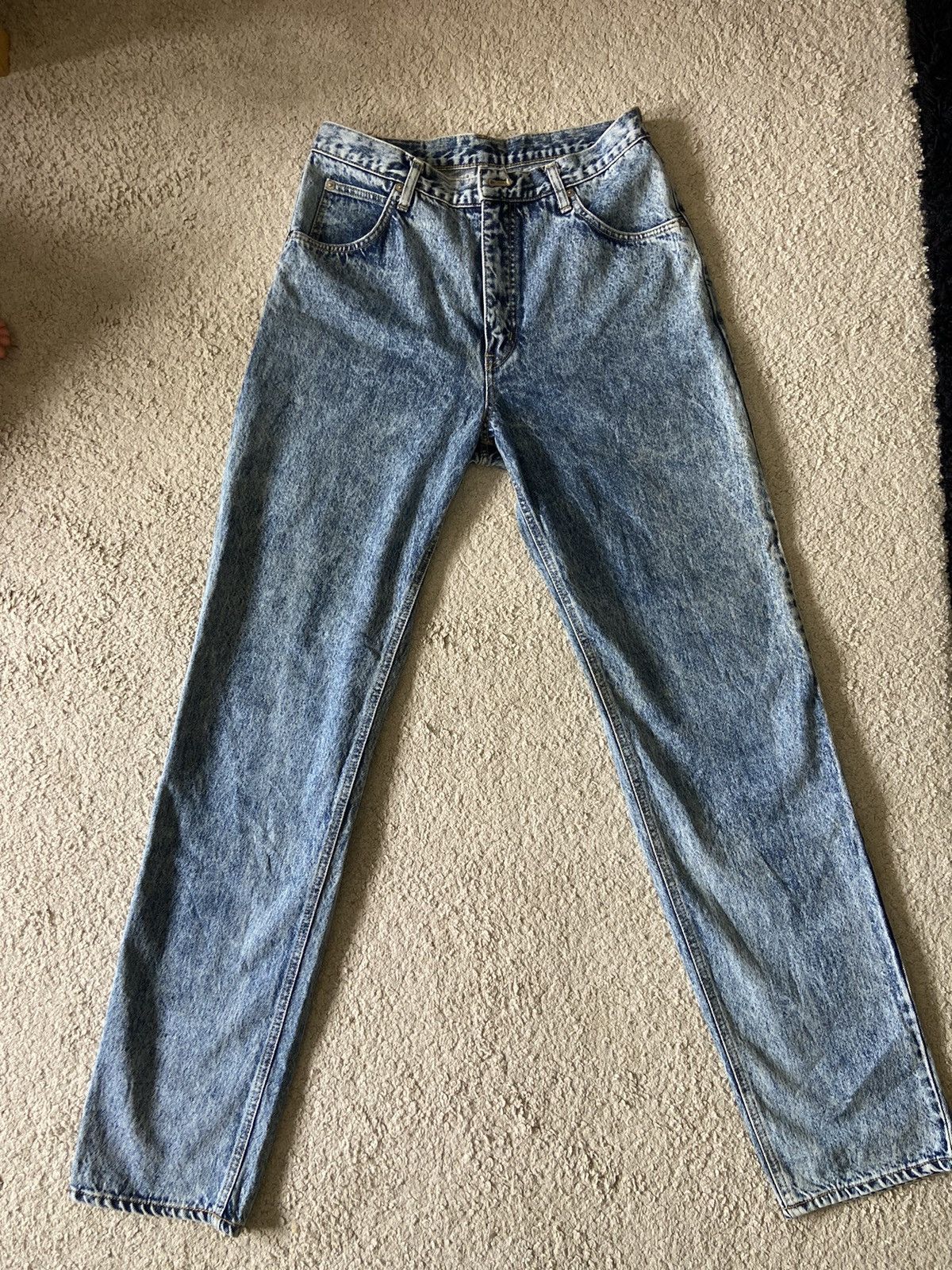 Edwin × Vintage Edwin Acid Wash Jeans Size US 32 / EU 48 - 1 Thumbnail