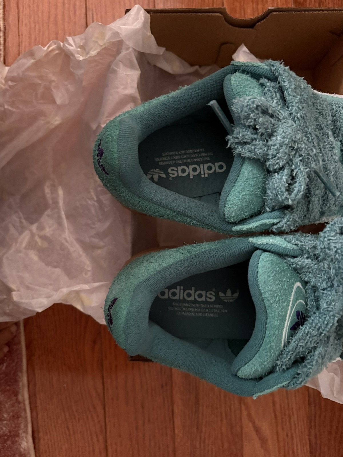 Adidas Adidas Campus Teal Size US 8.5 / IT 38.5 - 3 Thumbnail