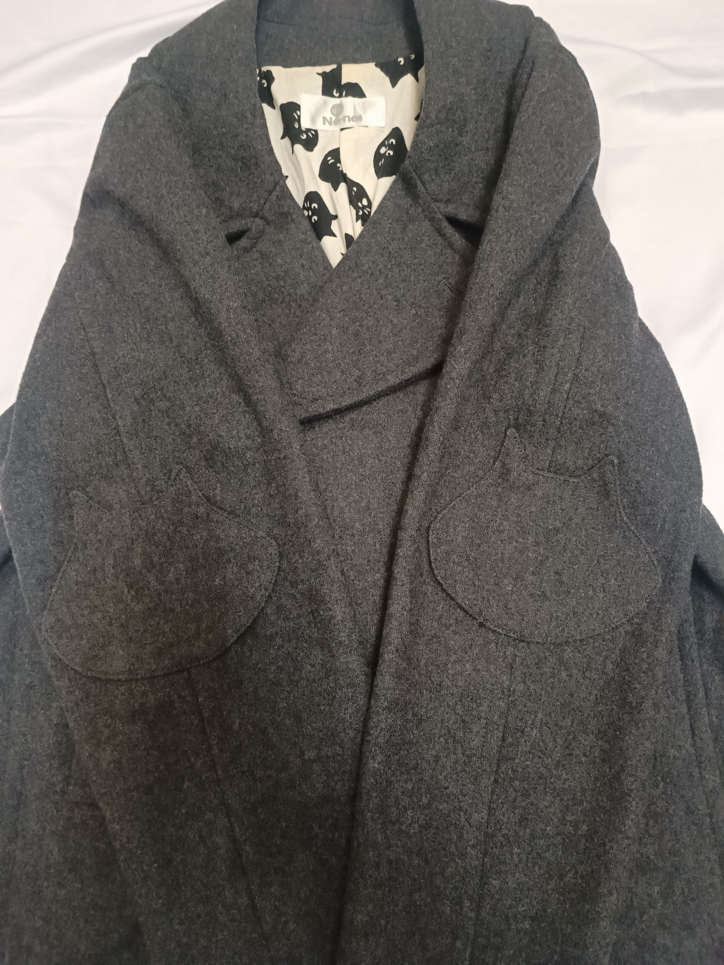 Ne-Net Ne-net Wool Blazer Jacket Size XS / US 0-2 / IT 36-38 - 5 Thumbnail