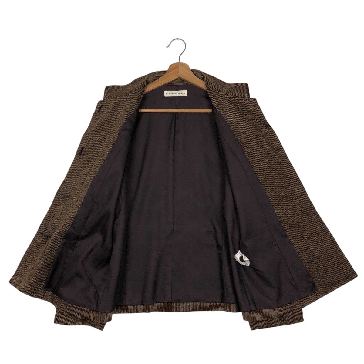 Hiroko Koshino Homme 📌Corduroy Chore Work Jacket Button Hiroko Koshino Size US M / EU 48-50 / 2 - 14 Thumbnail
