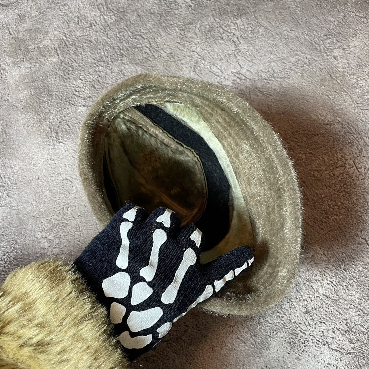 If Six Was Nine Vintage 90s Alt Beanie Mohair Ushanka Faux American VTg Size ONE SIZE - 5 Thumbnail