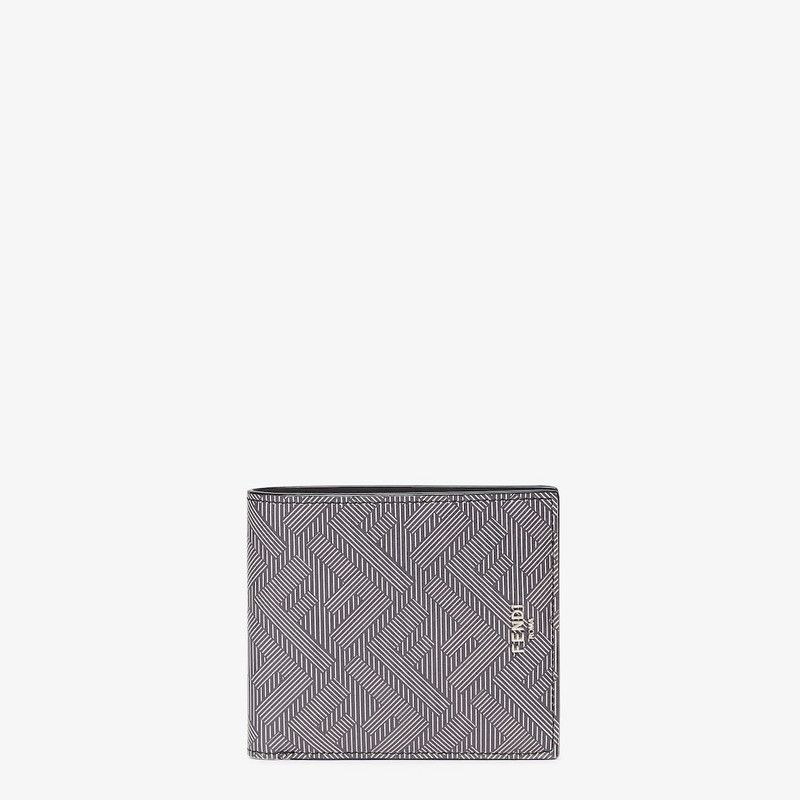 Fendi o1s1wg111125 Size: OS/ Shadow Wallet in Grey Size ONE SIZE - 1 Thumbnail
