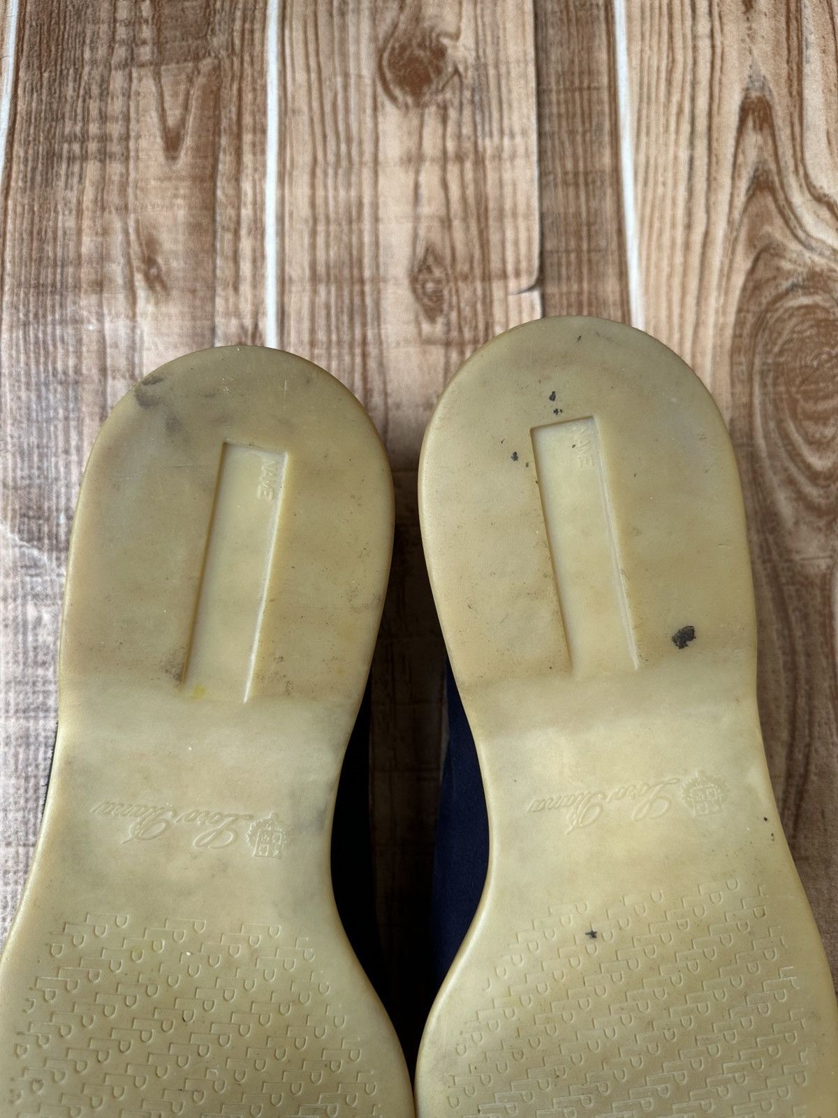 Loro Piana Loro Piana Summer Walk Blue Suede Loafer Flats Size US 11 / EU 44 - 22 Thumbnail