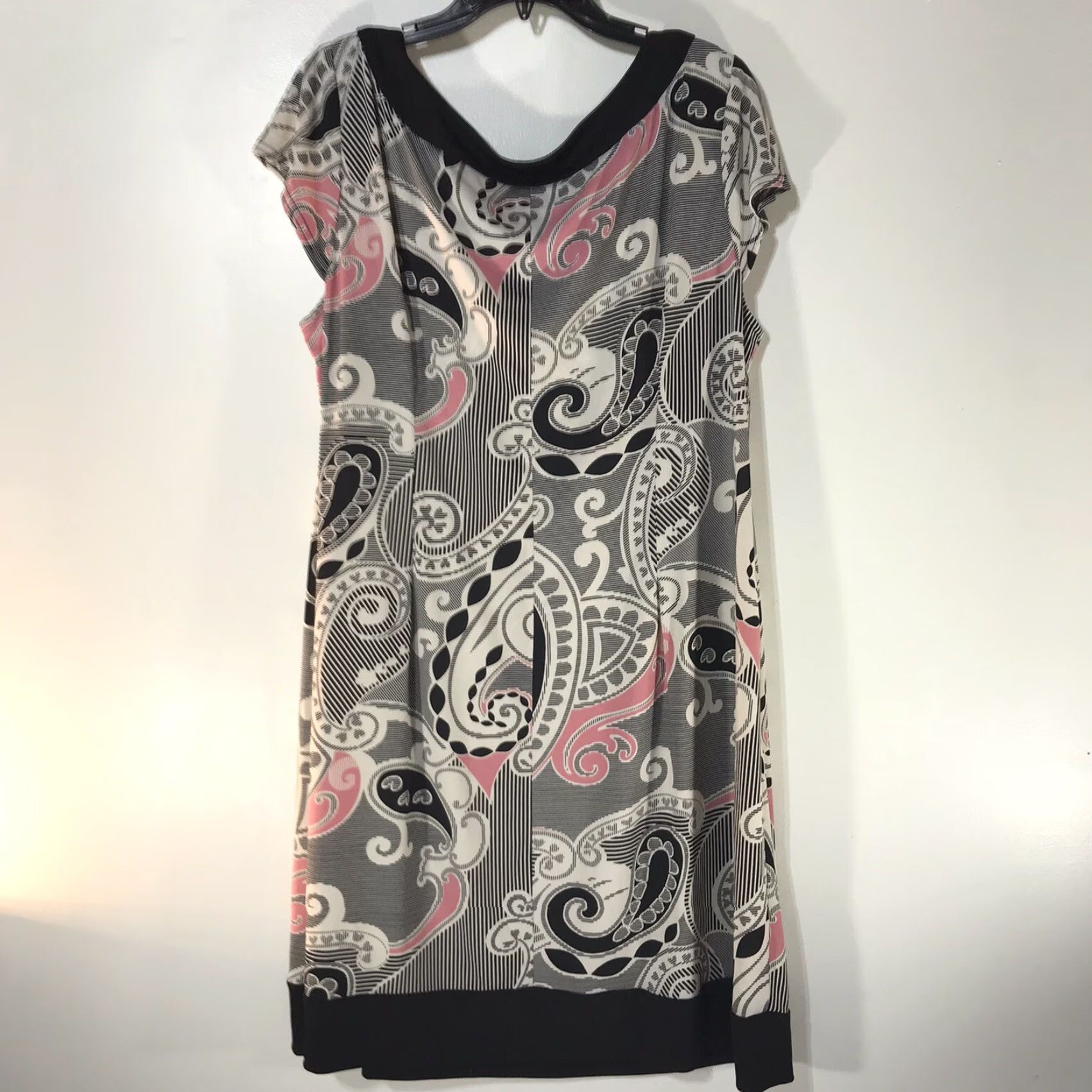 Liz Claiborne Liz Claiborne Women Midi Dress Sleeveless Plus Size 20W Paisley Multicolor Shift Summer Size 3XL / US 20-22 - 2 Thumbnail