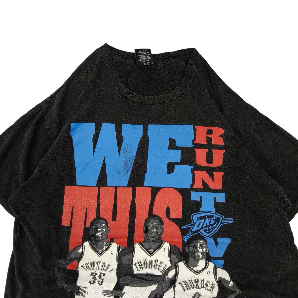 NBA NBA Oklahoma City Thunder We Run This Tshirt Size US L / EU 52-54 / 3 - 2 Thumbnail