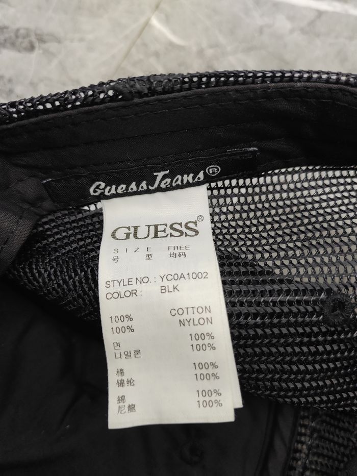 Guess Vintage Guess Trucker Hat Cap Size ONE SIZE - 5 Thumbnail