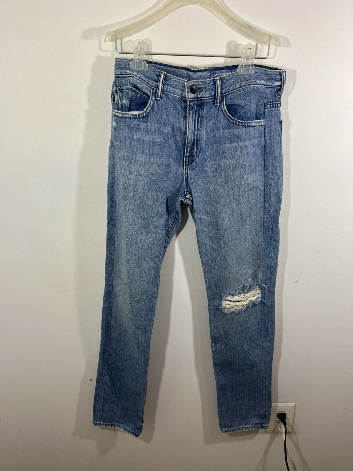 Helmut Lang Helmut Lang Vintage Denim Jeans Size US 29 - 1 Thumbnail