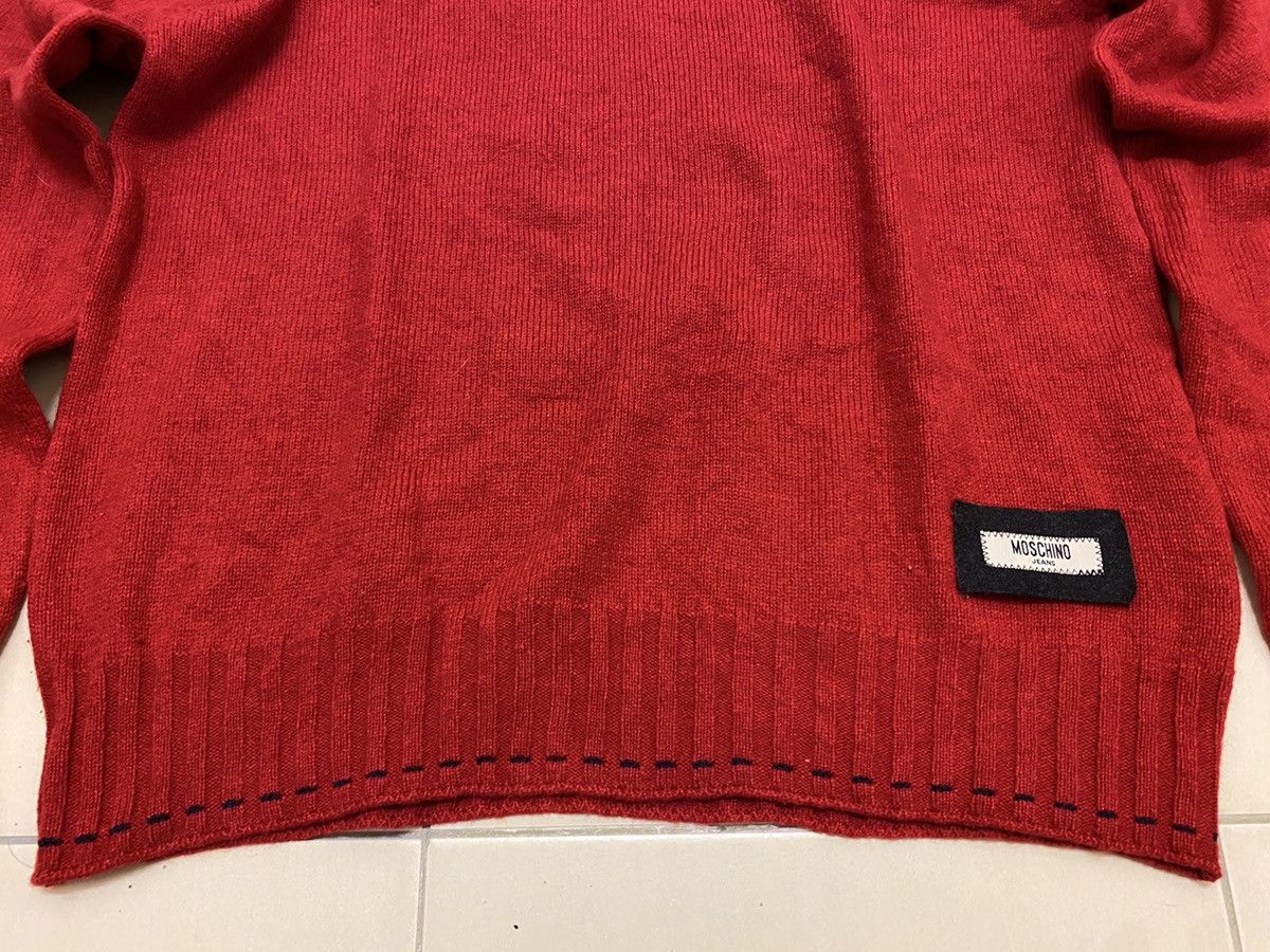 Moschino Moschino Jeans Turtle Neck Wool Sweater Size US M / EU 48-50 / 2 - 4 Thumbnail