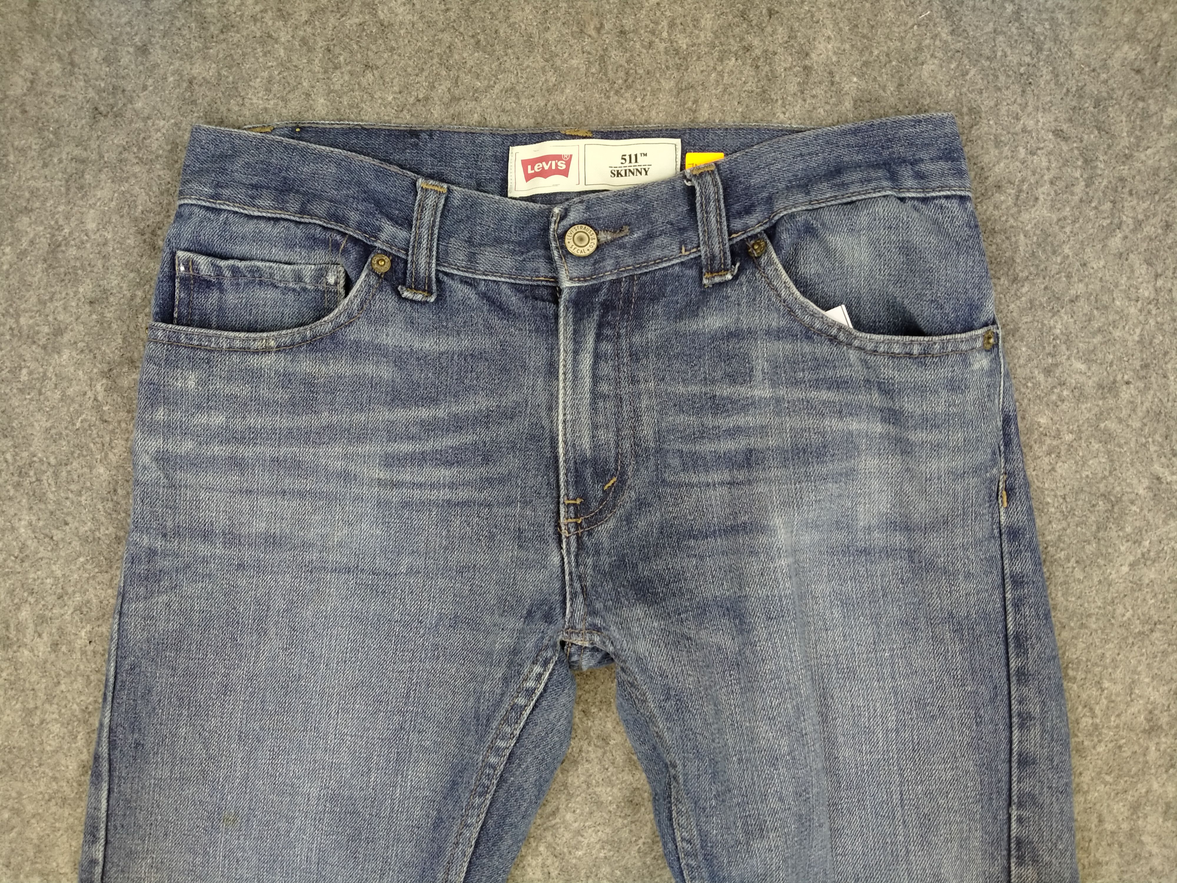 Levi's Skinny Blue Vintage Levi's 511 Denim 30x27.5 -JN286 Size US 30 / EU 46 - 3 Thumbnail