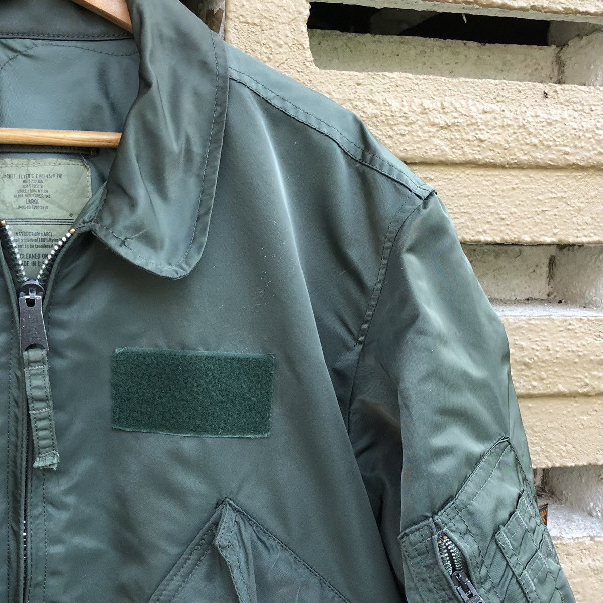 Alpha Industries Vintage Alpha Industries Flyer’s CWU-45P Ma-1 Bomber Jacket Size US L / EU 52-54 / 3 - 5 Thumbnail