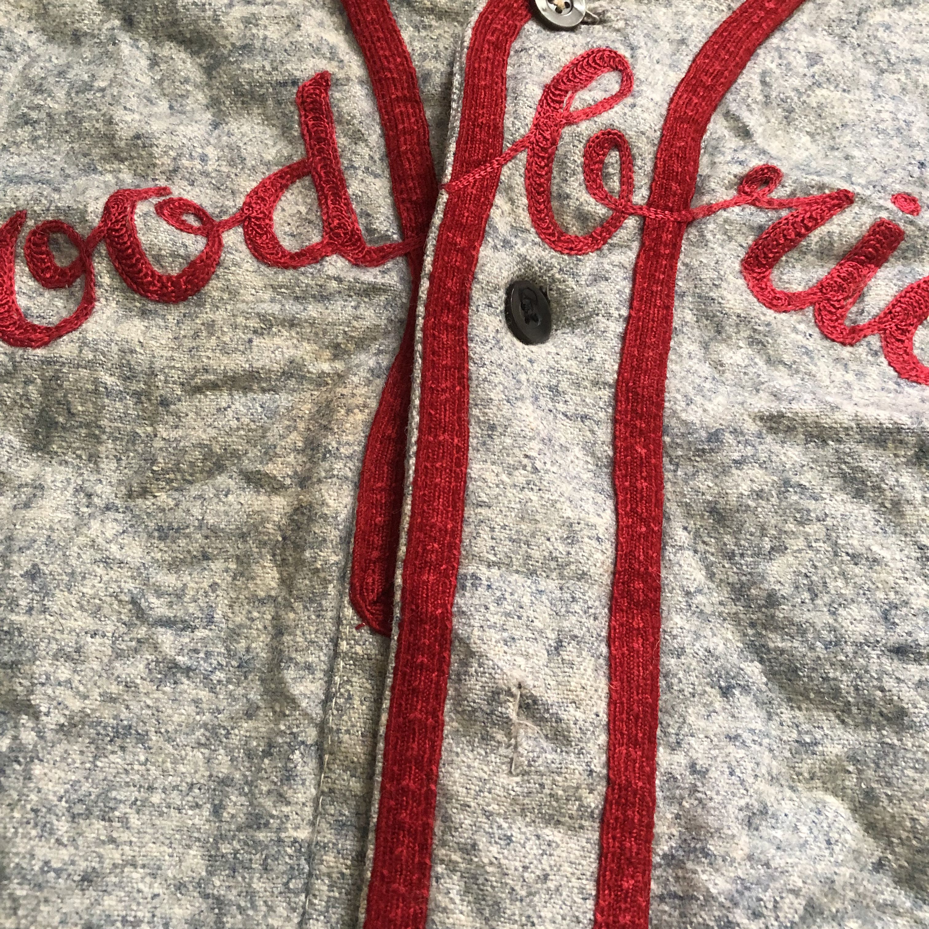 MLB Vintage 50s Woodridge American baseball embroidery jersey Size US S / EU 44-46 / 1 - 4 Thumbnail