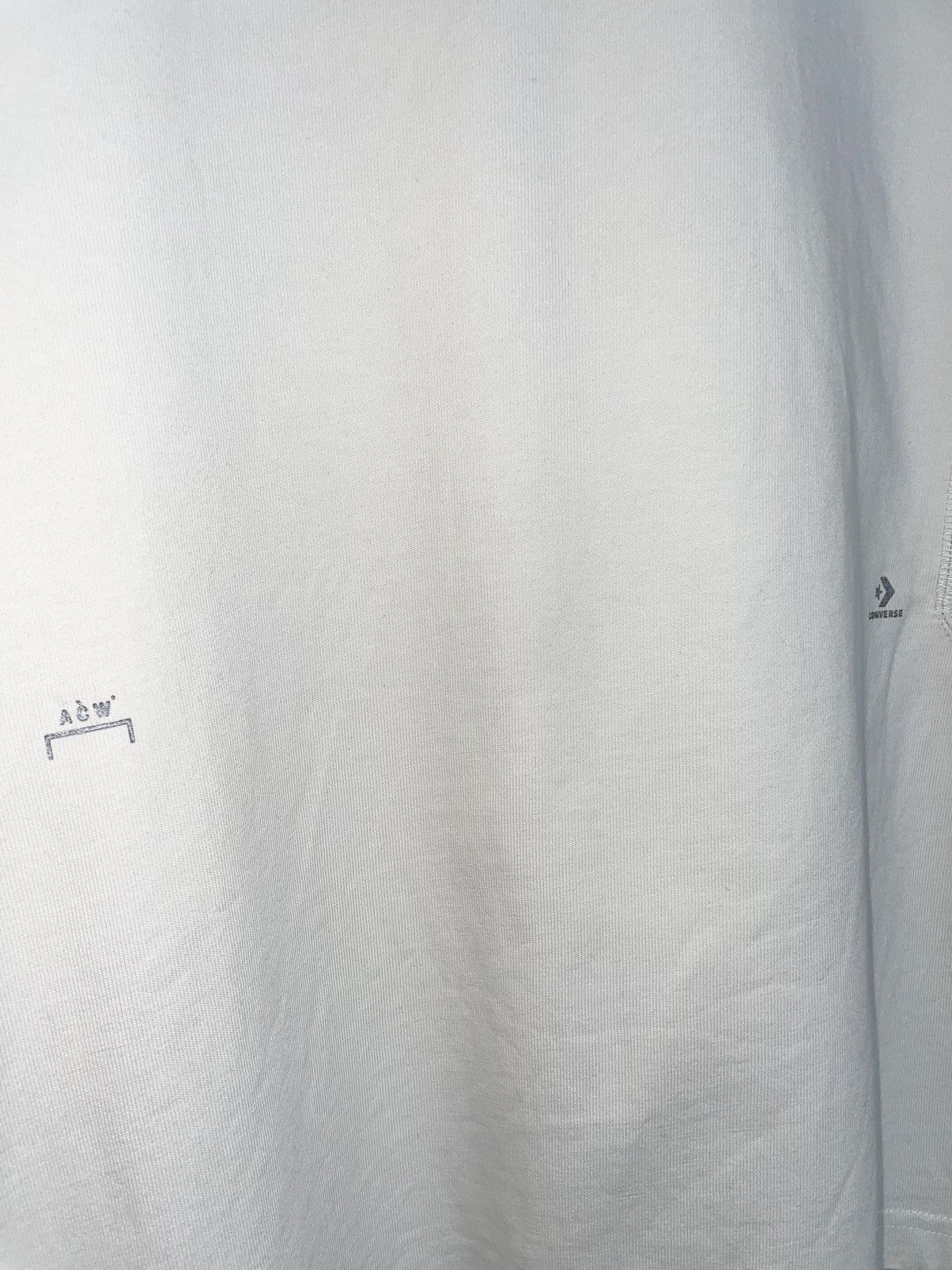 A-COLD-WALL* × Converse Converse x ACW A Cold Wall bone white reflective tee t-shirt Size US S / EU 44-46 / 1 - 7 Thumbnail