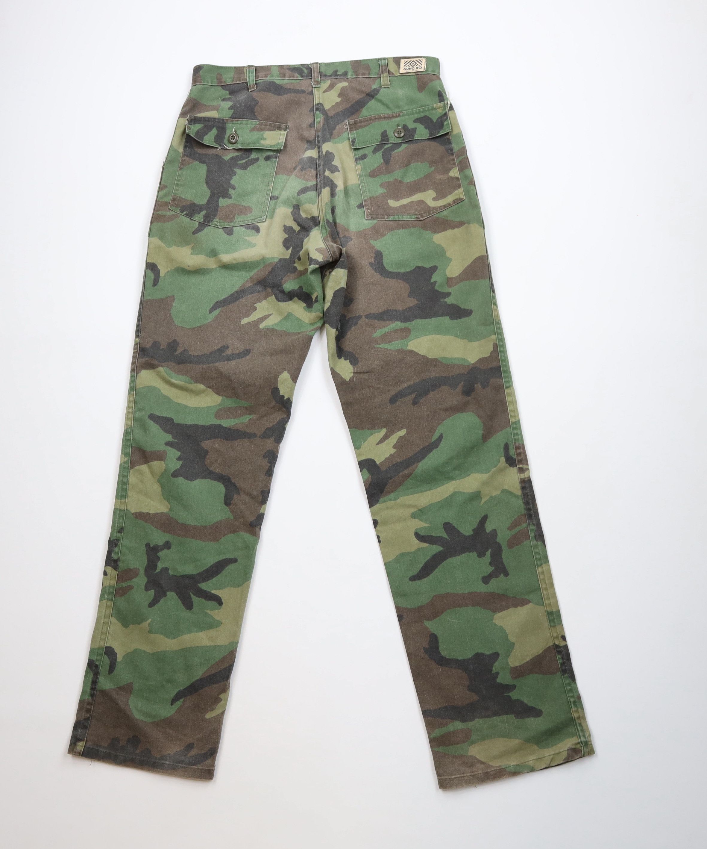 Vintage Vintage 70s Streetwear Military Camouflage Utility Pants USA Size US 34 / EU 50 - 10 Thumbnail