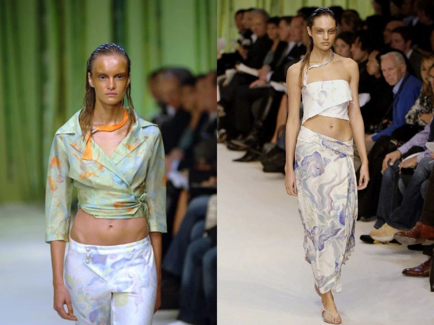 Issey Miyake Issey Miyake 2006 SS Bamboo Painted Drawstring Top Size XS / US 0-2 / IT 36-38 - 8 Thumbnail
