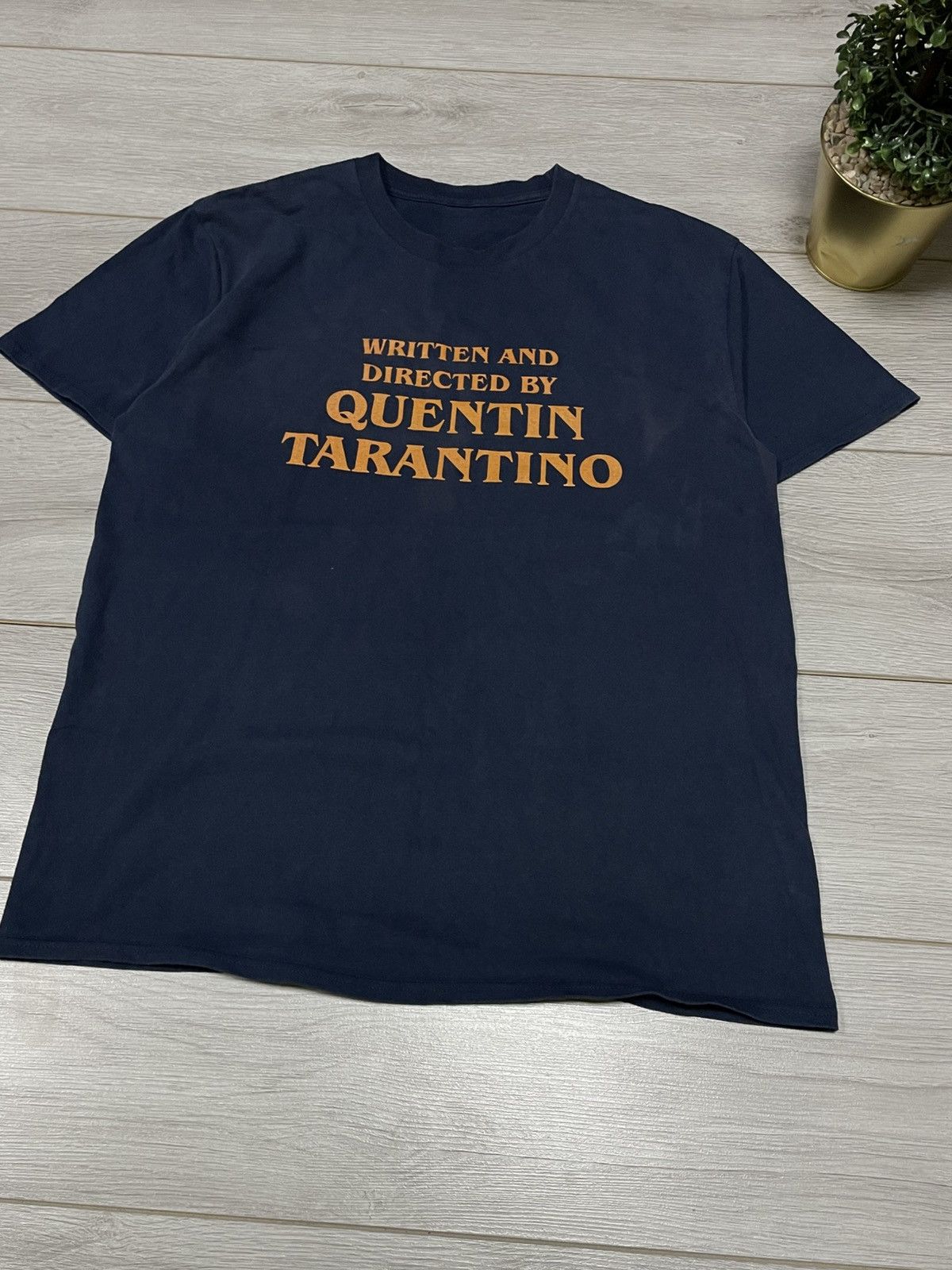 Vintage Quentin Tarantino vintage tee shirt “Written and directed” Size US L / EU 52-54 / 3 - 2 Thumbnail