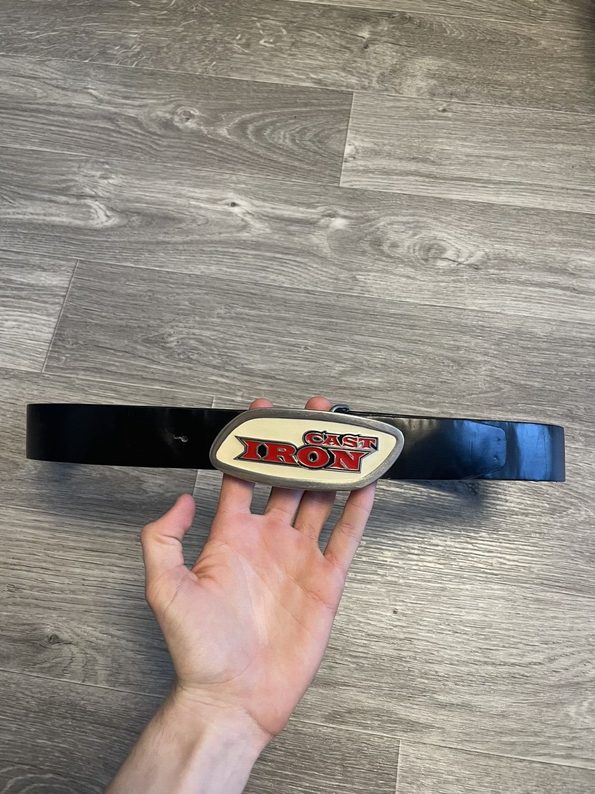 Other Vintage Iron Cast Belt Y2K Size ONE SIZE - 1 Thumbnail