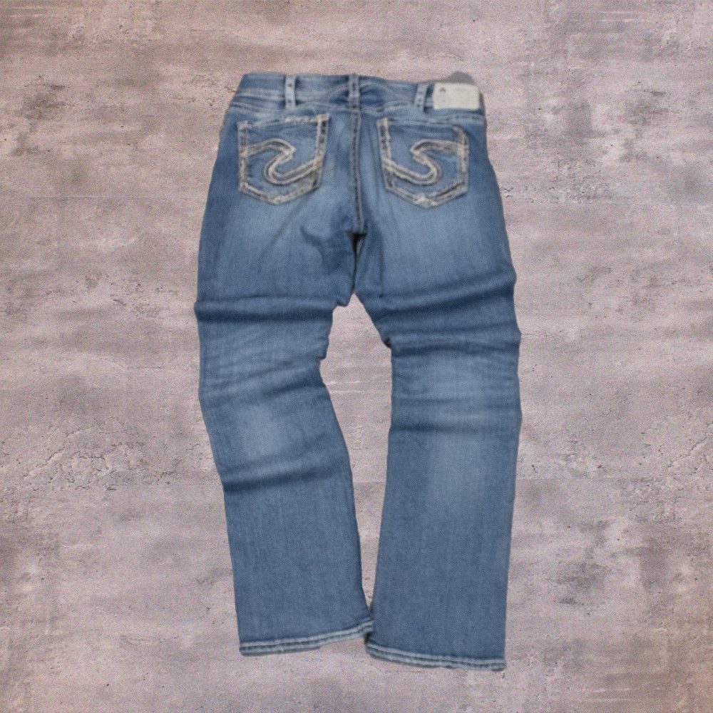 Silver Jeans Co. Y2K Silver Jeans Co Zac Bootcut Low Rise Denim Size US 35 - 1 Thumbnail