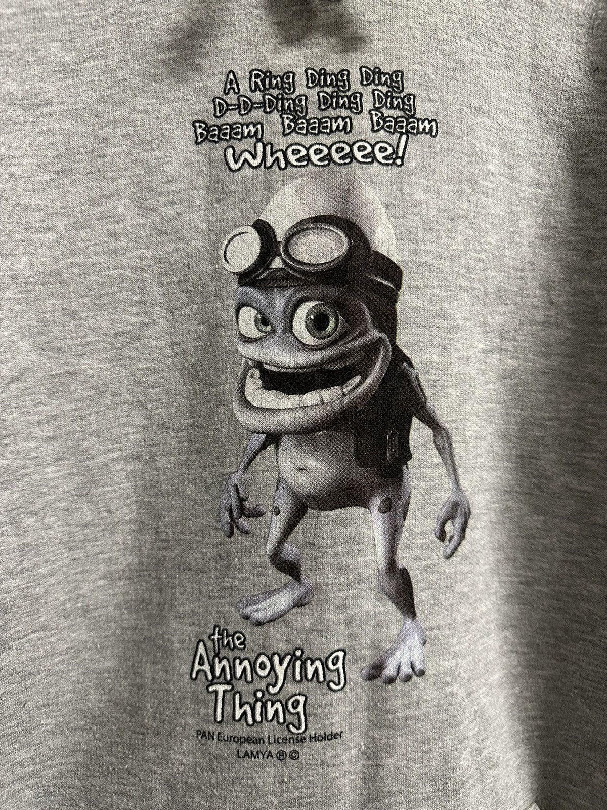 Vintage Rare Vintage Hoodie Crazy Frog The Annoying Thing Lamya Size US M / EU 48-50 / 2 - 2 Thumbnail