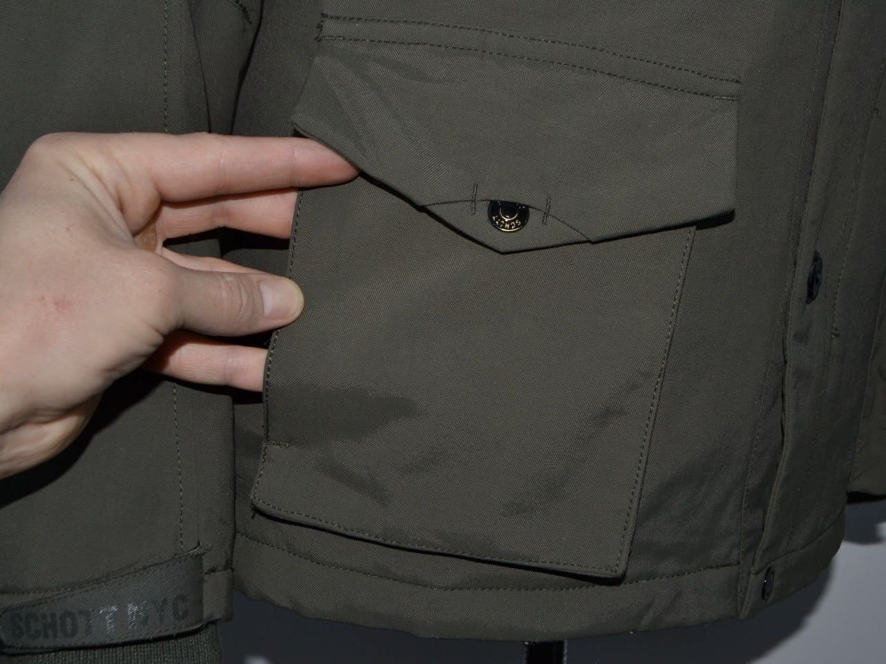 Schott SCHOTT FIELD MILITARY Jacket ARMY MULTIPOCHES Hooded Size M Size US M / EU 48-50 / 2 - 12 Thumbnail