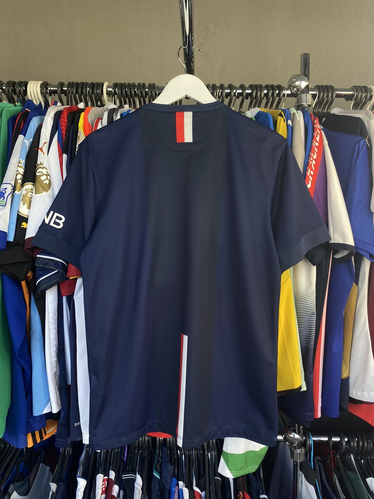 Nike 2014/15 NIKE PARIS SAINT GERMANY HOME SOCCER FOOTBALL JERSEY Size US M / EU 48-50 / 2 - 2 Thumbnail